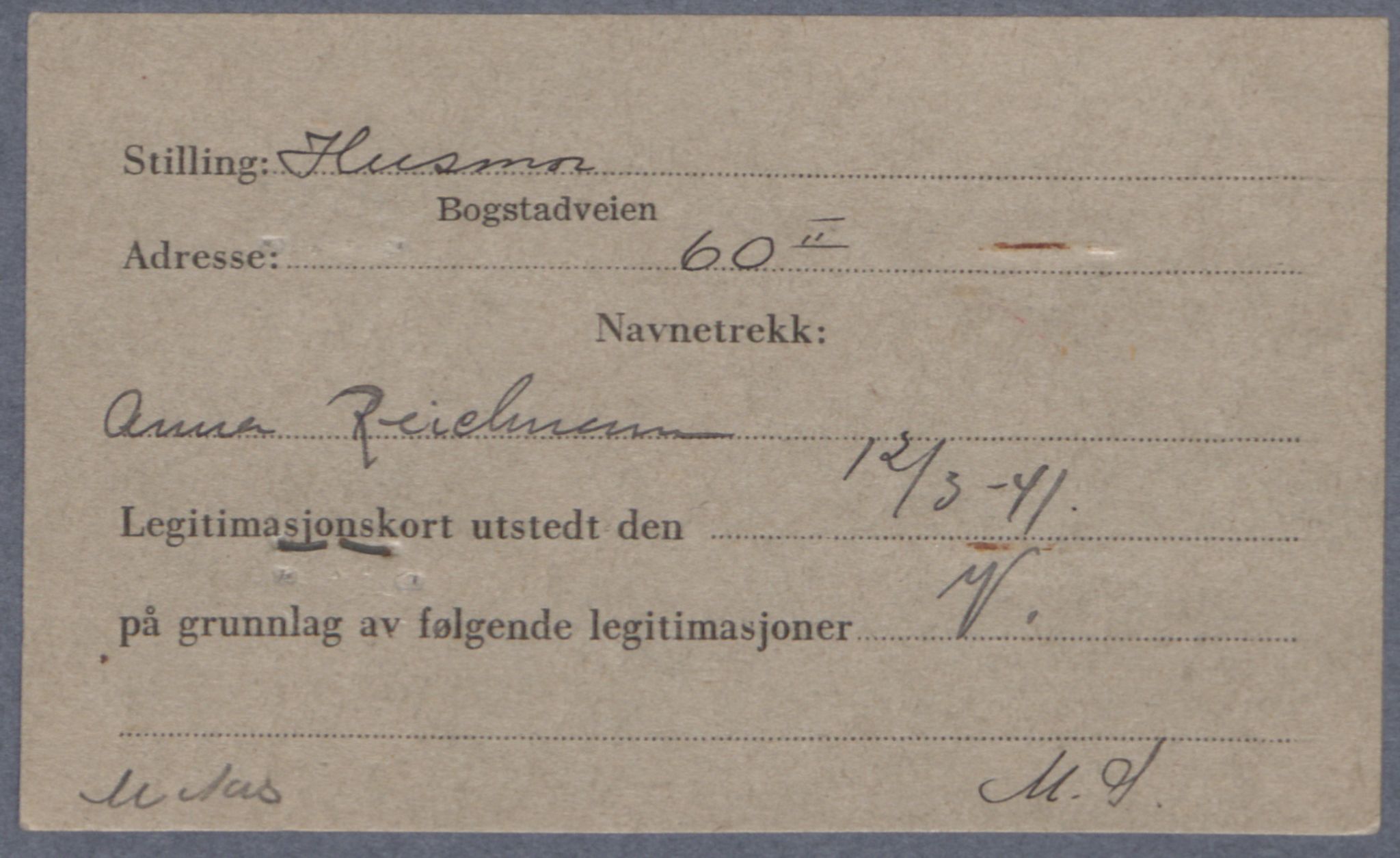Sosialdepartementet, Våre Falne, RA/S-1708/E/Ee/L0021A: Fotografier av jøder på legitimasjonskort (1941-42), 1941-1942, p. 278