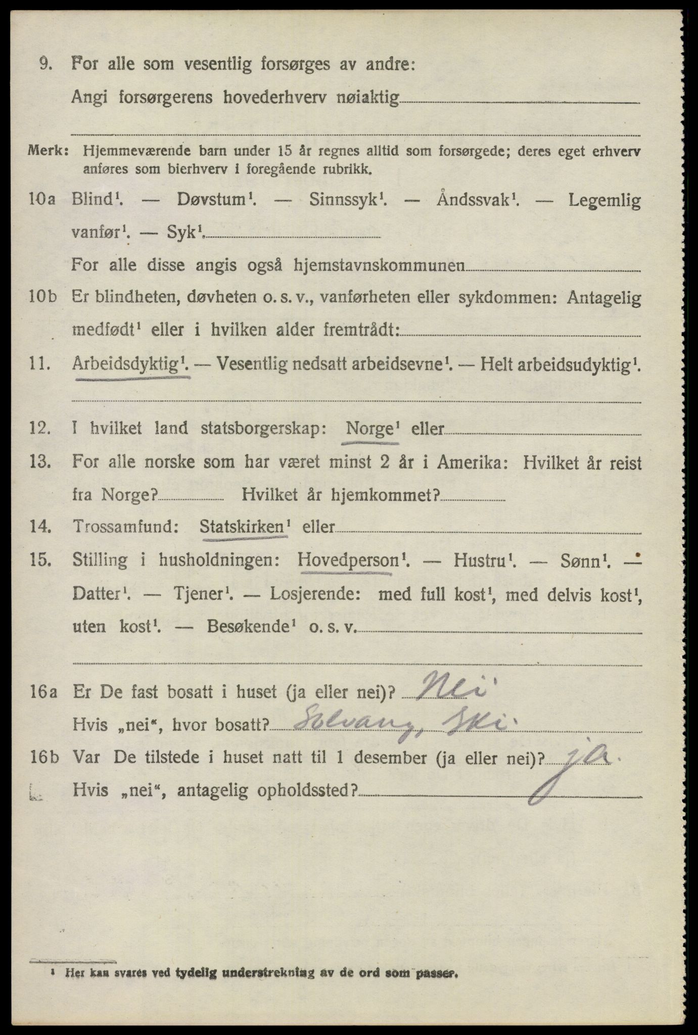 SAO, 1920 census for Kråkstad, 1920, p. 8148