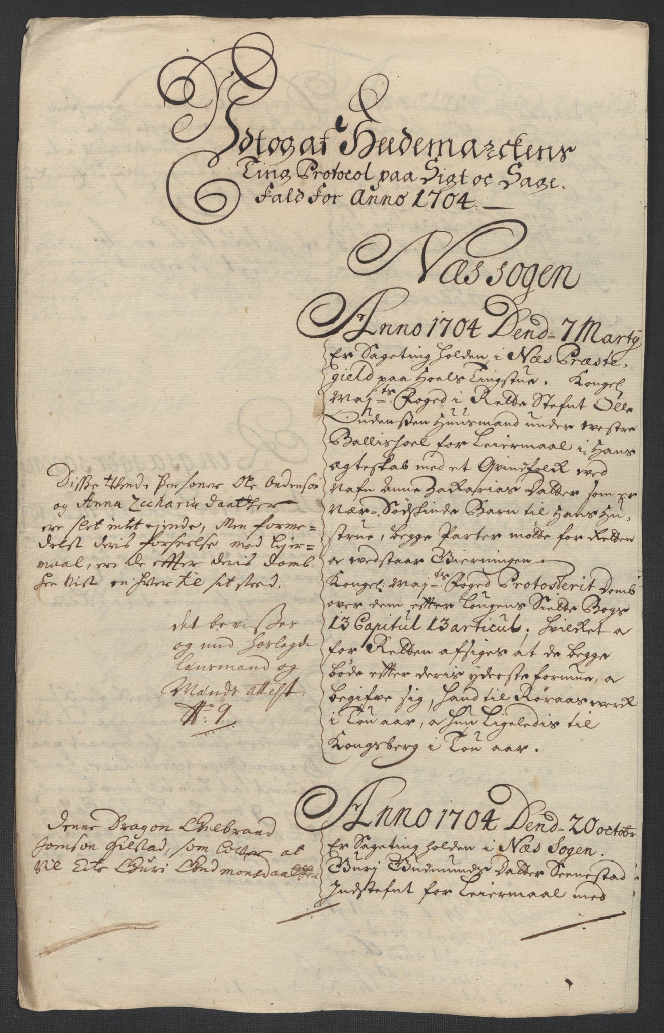 Rentekammeret inntil 1814, Reviderte regnskaper, Fogderegnskap, RA/EA-4092/R16/L1041: Fogderegnskap Hedmark, 1703-1704, p. 268