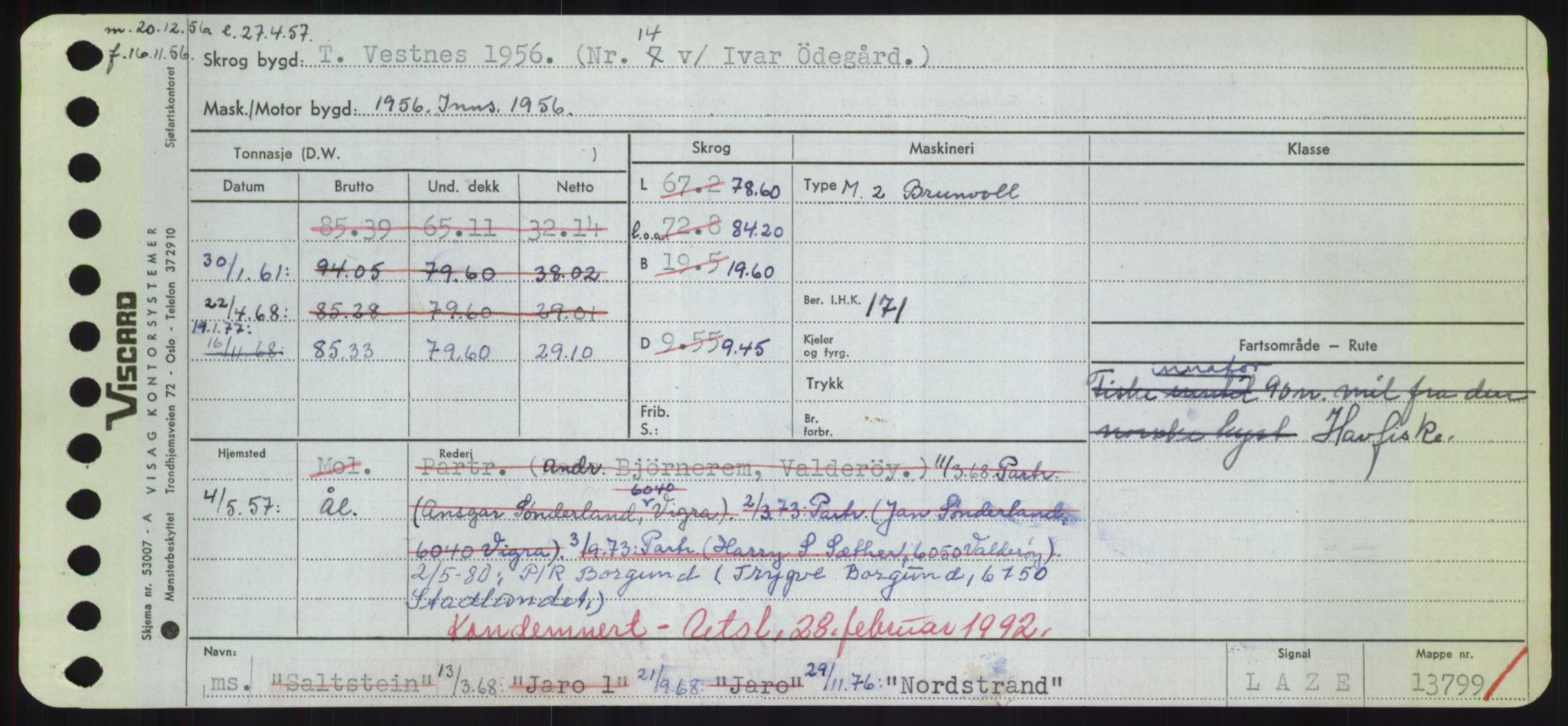 Sjøfartsdirektoratet med forløpere, Skipsmålingen, AV/RA-S-1627/H/Hd/L0026: Fartøy, N-Norhol, p. 555