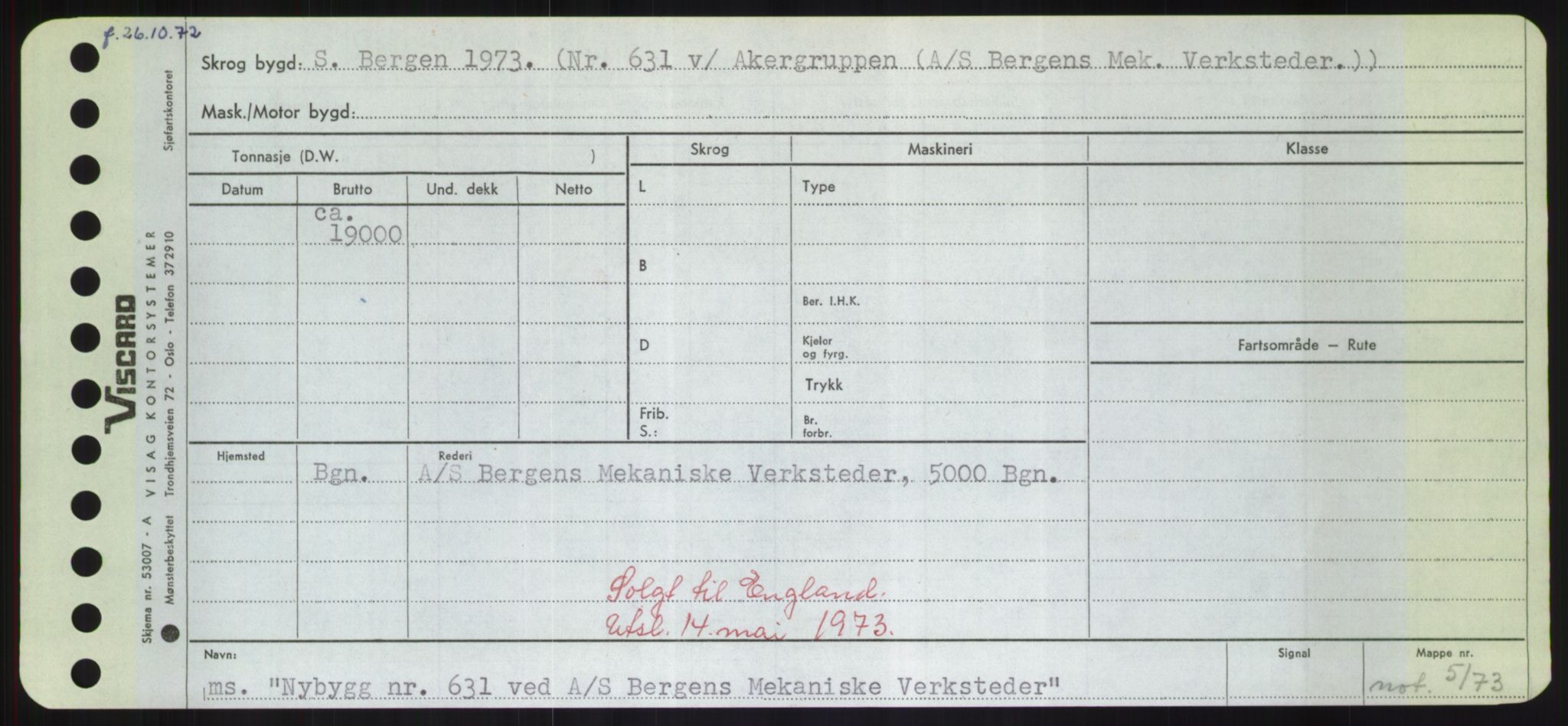Sjøfartsdirektoratet med forløpere, Skipsmålingen, RA/S-1627/H/Hd/L0027: Fartøy, Norhop-Nør, p. 349