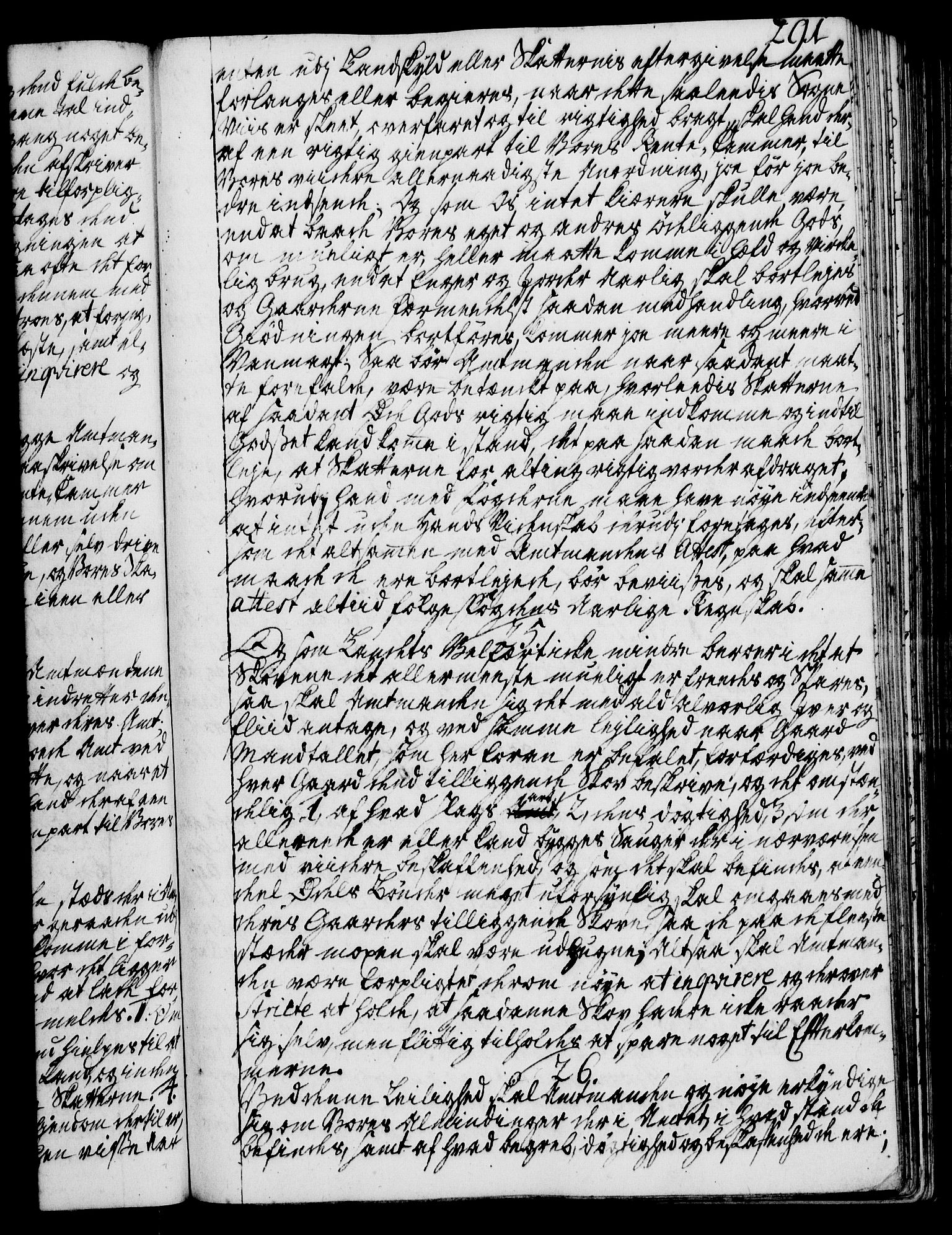 Rentekammeret, Kammerkanselliet, RA/EA-3111/G/Gg/Ggi/L0002: Norsk instruksjonsprotokoll med register (merket RK 53.35), 1729-1751, p. 291