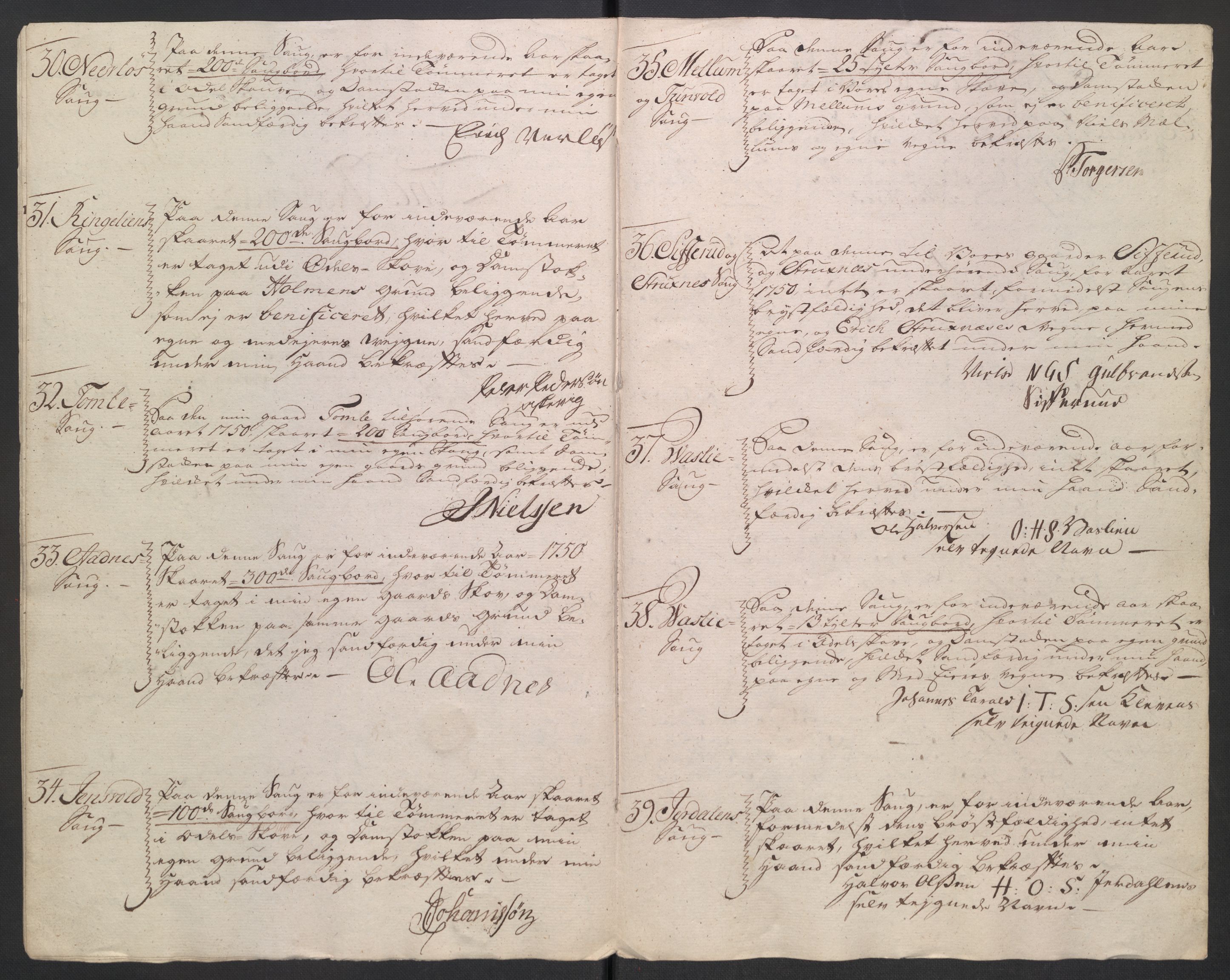 Rentekammeret inntil 1814, Reviderte regnskaper, Fogderegnskap, AV/RA-EA-4092/R18/L1348: Fogderegnskap Hadeland, Toten og Valdres, 1750-1751, p. 81