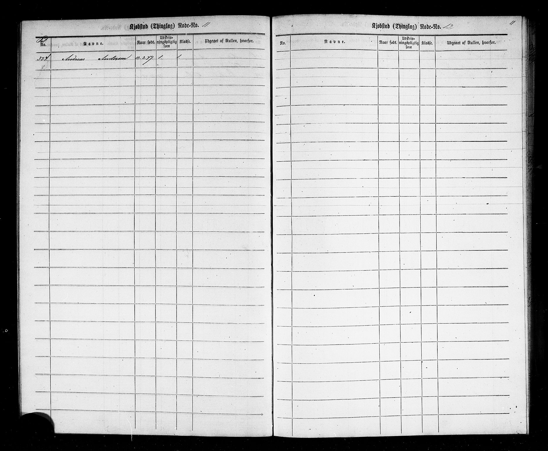 Fredrikstad mønstringskontor, AV/SAO-A-10569b/F/Fc/Fcc/L0002: Utskrivningsregisterrulle, 1880, p. 12