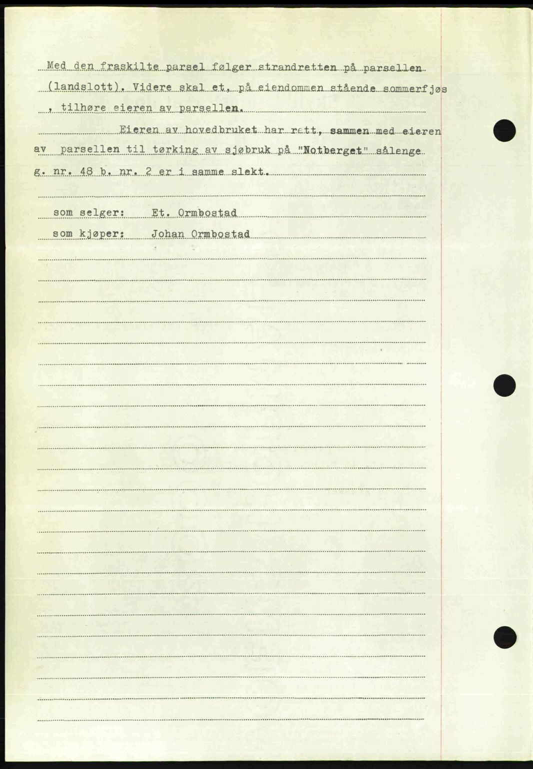 Nordmøre sorenskriveri, AV/SAT-A-4132/1/2/2Ca: Mortgage book no. A112, 1949-1949, Diary no: : 2748/1949