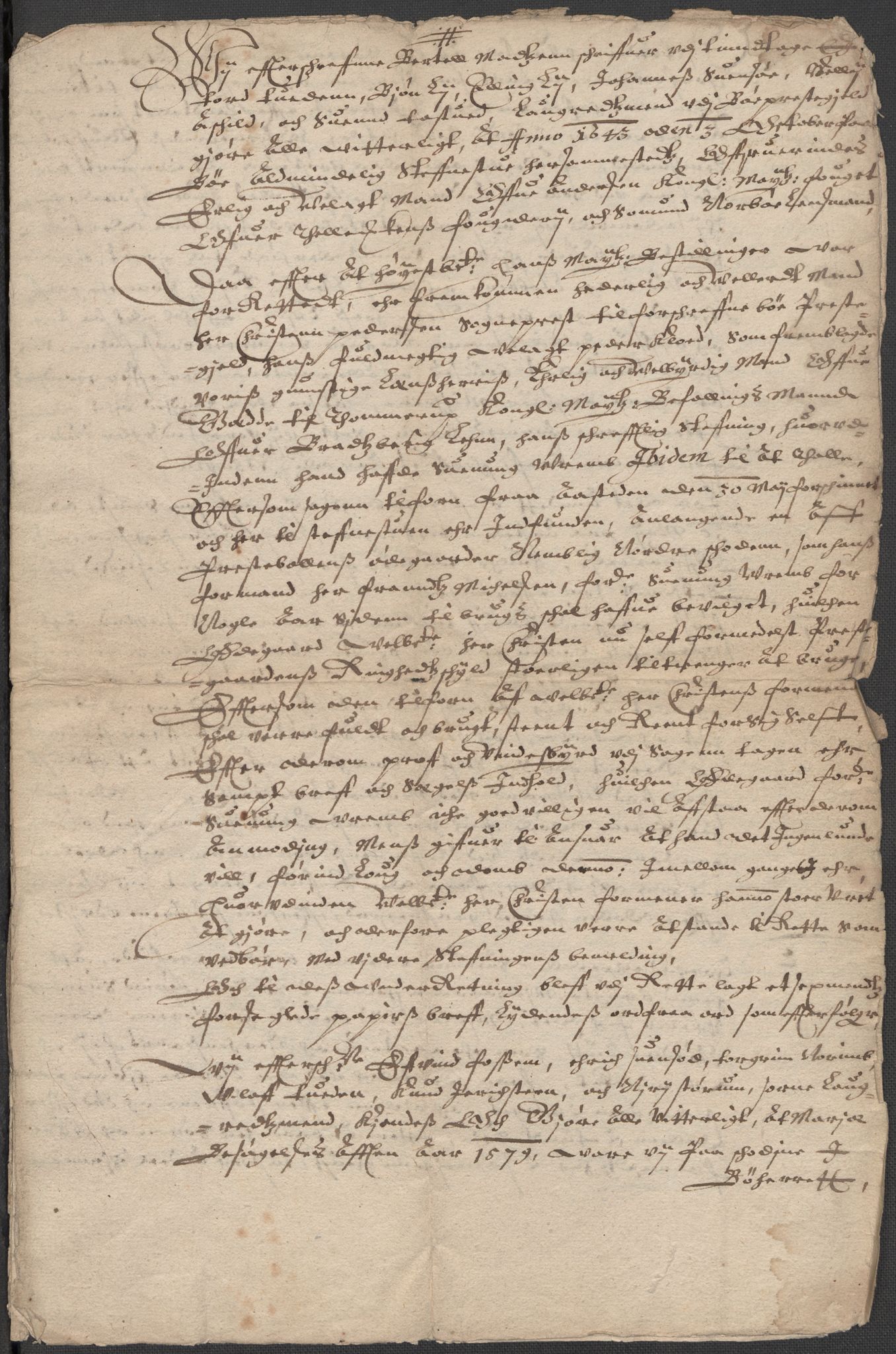 Riksarkivets diplomsamling, AV/RA-EA-5965/F15/L0027: Prestearkiv - Telemark, 1587-1738, p. 121