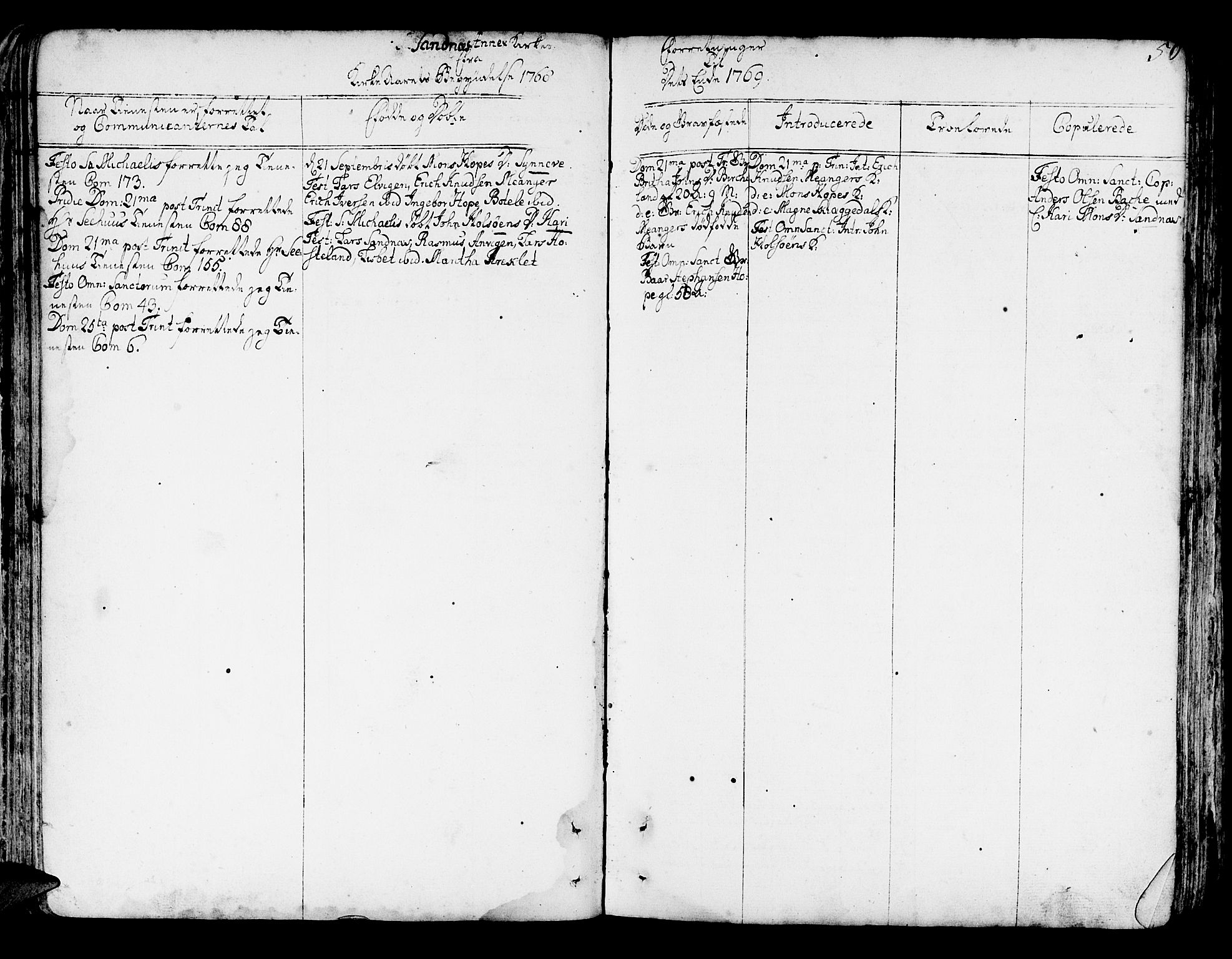 Lindås Sokneprestembete, AV/SAB-A-76701/H/Haa/Haaa/L0004: Parish register (official) no. A 4, 1764-1791, p. 50