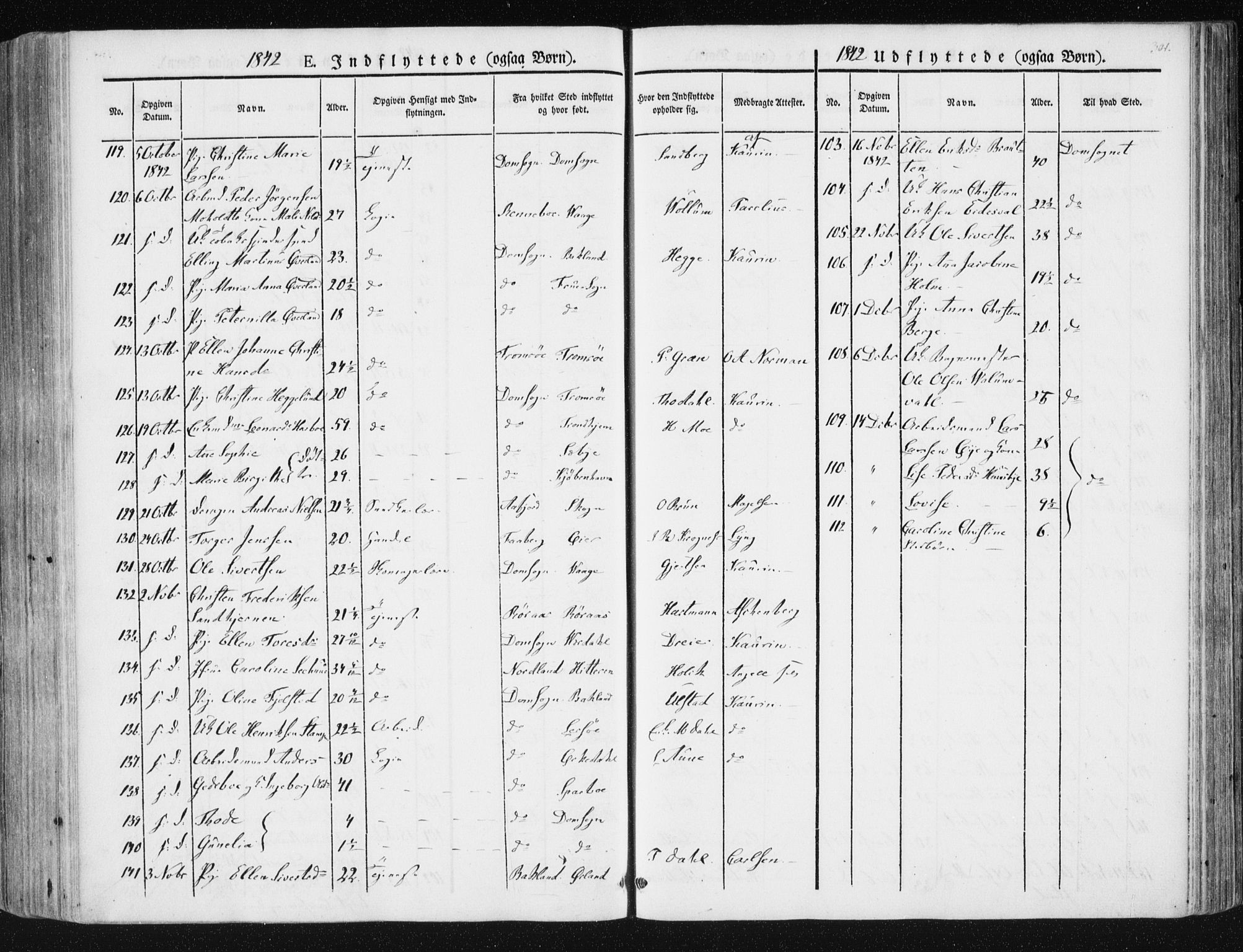 Ministerialprotokoller, klokkerbøker og fødselsregistre - Sør-Trøndelag, AV/SAT-A-1456/602/L0110: Parish register (official) no. 602A08, 1840-1854, p. 301