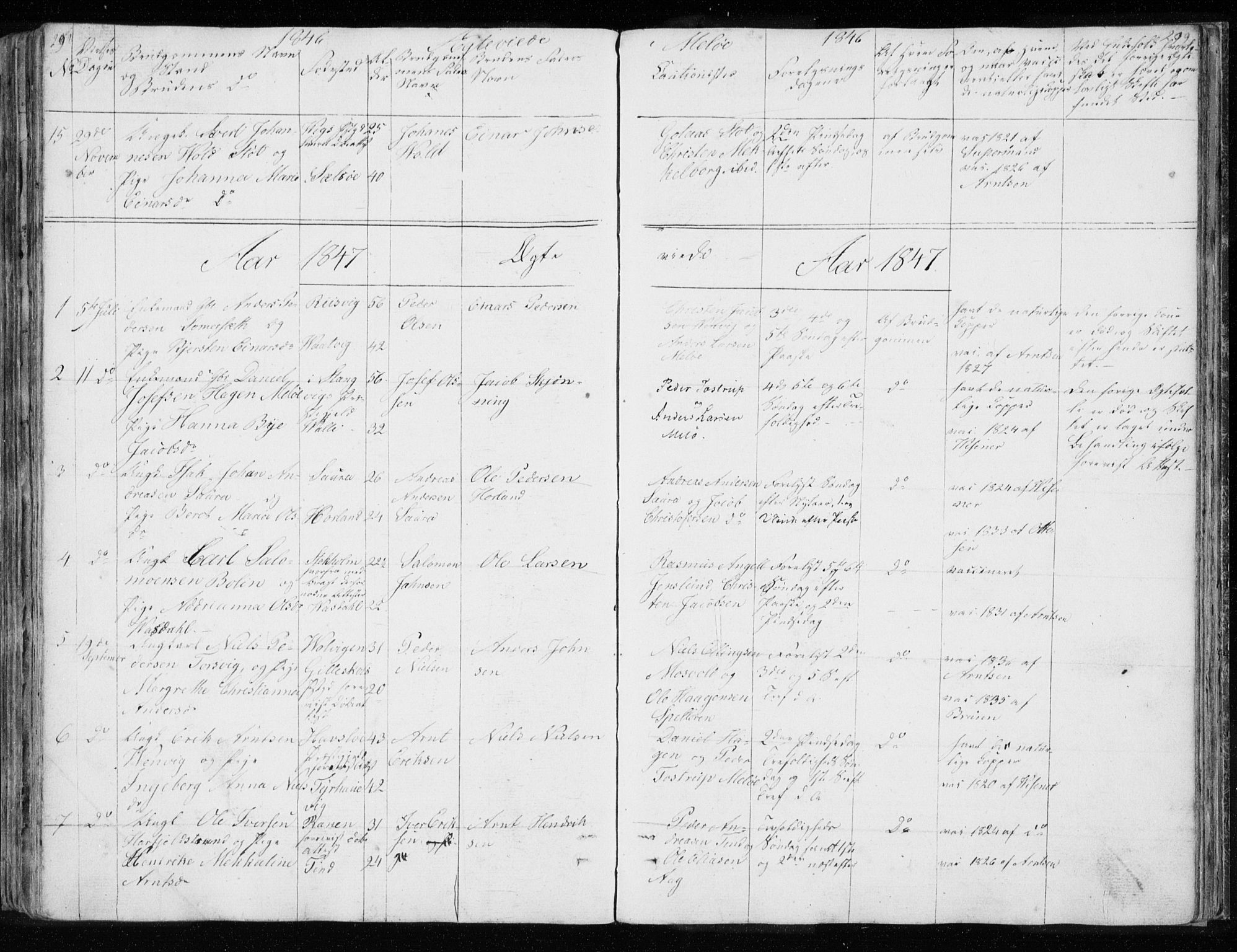 Ministerialprotokoller, klokkerbøker og fødselsregistre - Nordland, AV/SAT-A-1459/843/L0632: Parish register (copy) no. 843C01, 1833-1853, p. 298-299