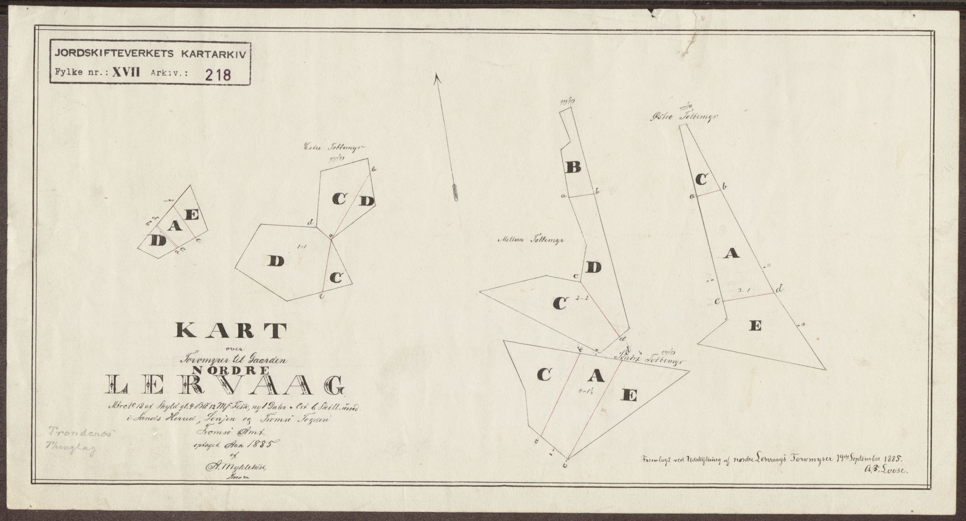 Jordskifteverkets kartarkiv, AV/RA-S-3929/T, 1859-1988, p. 269