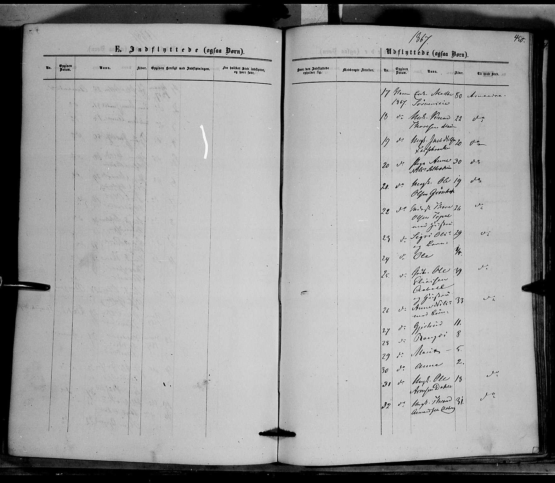 Nord-Aurdal prestekontor, AV/SAH-PREST-132/H/Ha/Haa/L0008: Parish register (official) no. 8, 1863-1875, p. 450