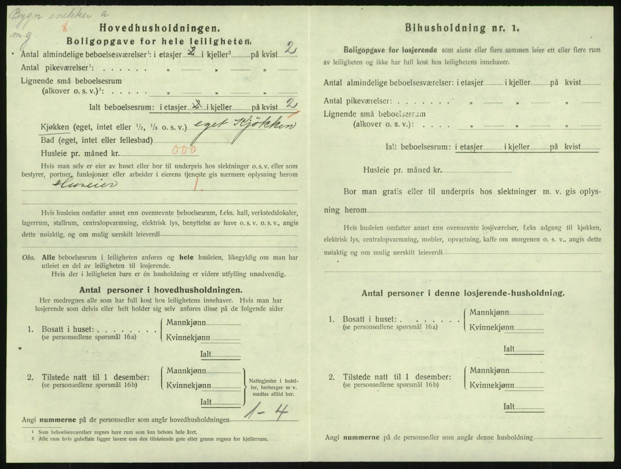 SAKO, 1920 census for Horten, 1920, p. 6868