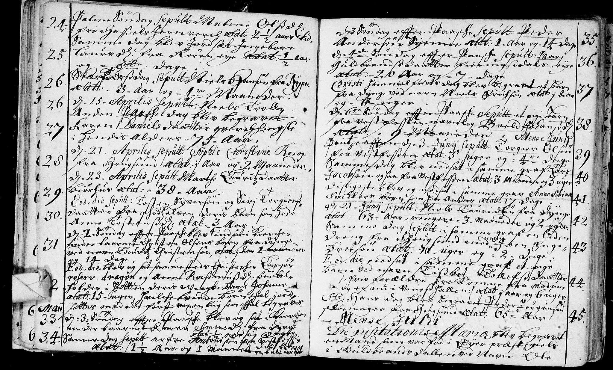 Eiker kirkebøker, AV/SAKO-A-4/F/Fa/L0006: Parish register (official) no. I 6 /1, 1705-1733