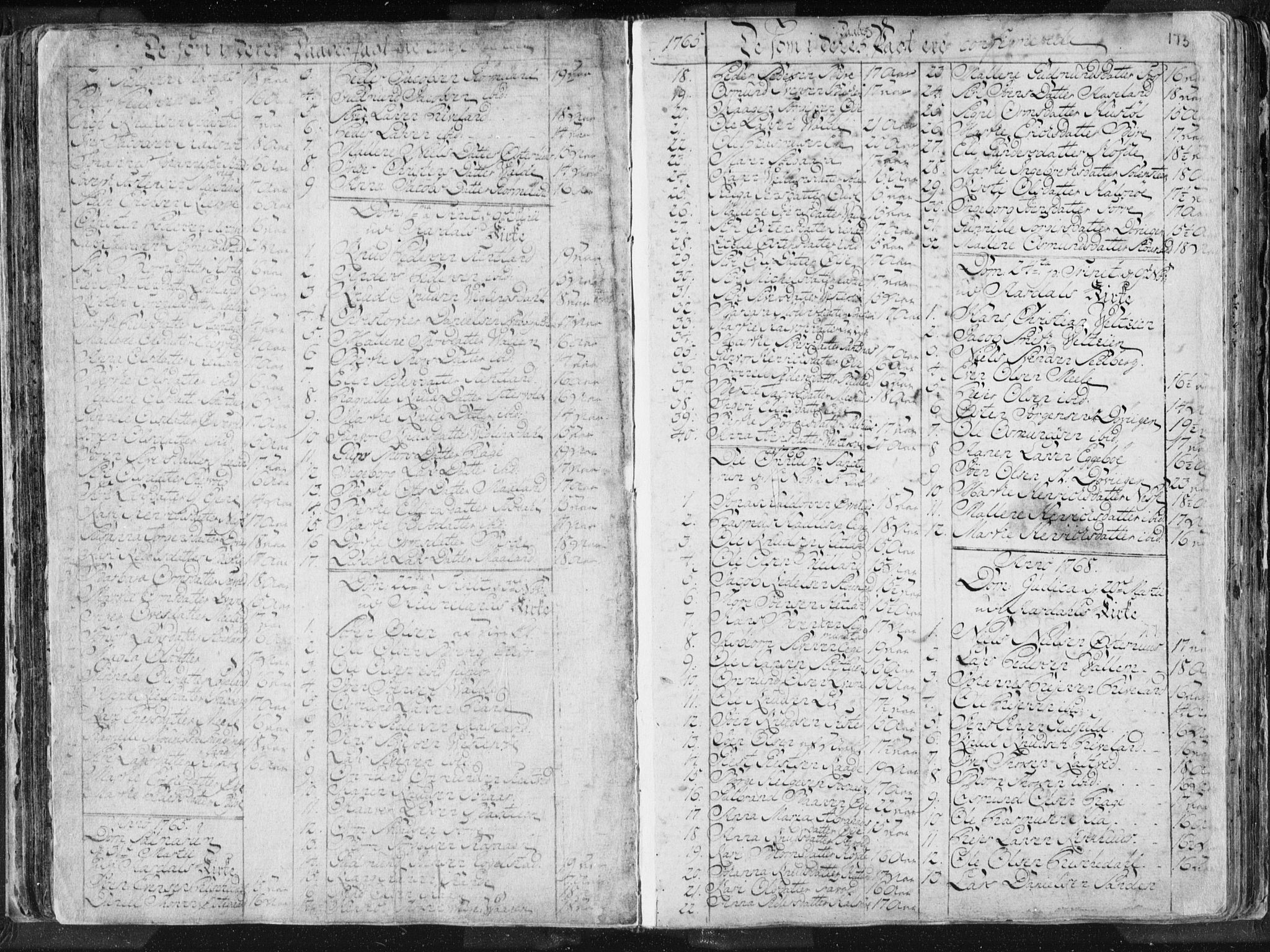 Hjelmeland sokneprestkontor, SAST/A-101843/01/IV/L0001: Parish register (official) no. A 1, 1760-1799, p. 172-173