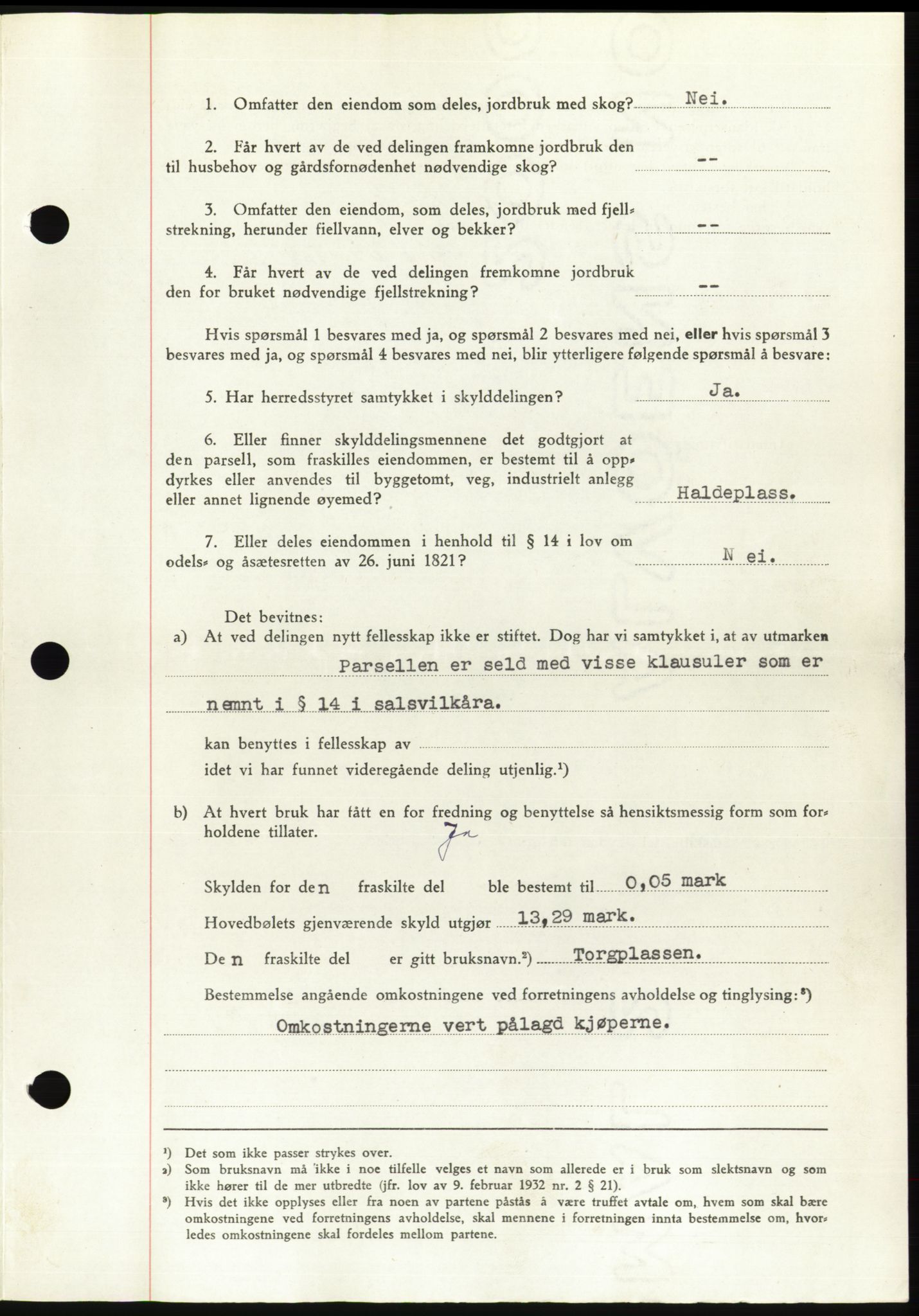 Søre Sunnmøre sorenskriveri, AV/SAT-A-4122/1/2/2C/L0083: Mortgage book no. 9A, 1948-1949, Diary no: : 1376/1948