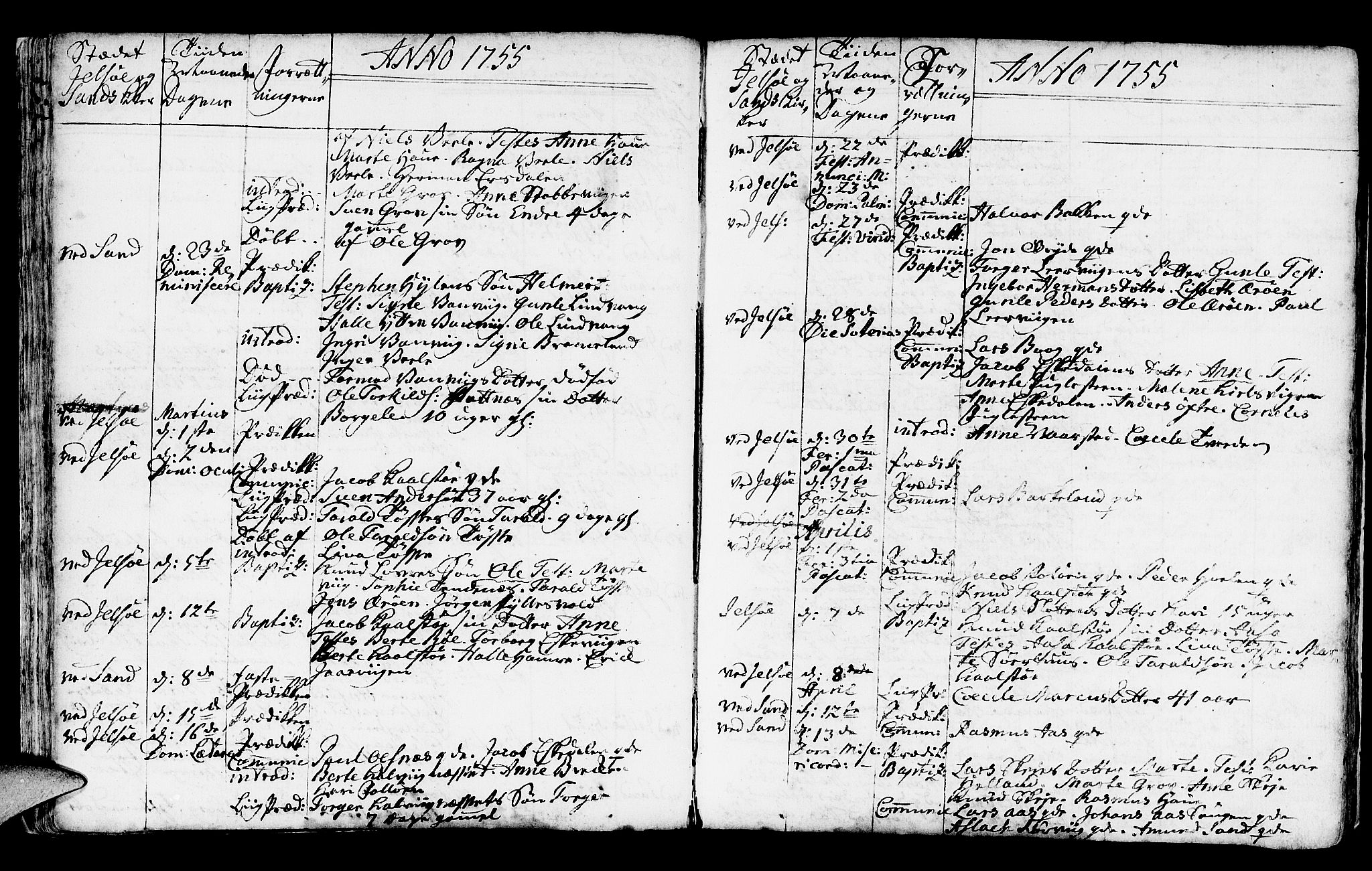 Jelsa sokneprestkontor, AV/SAST-A-101842/01/IV: Parish register (official) no. A 2, 1753-1767