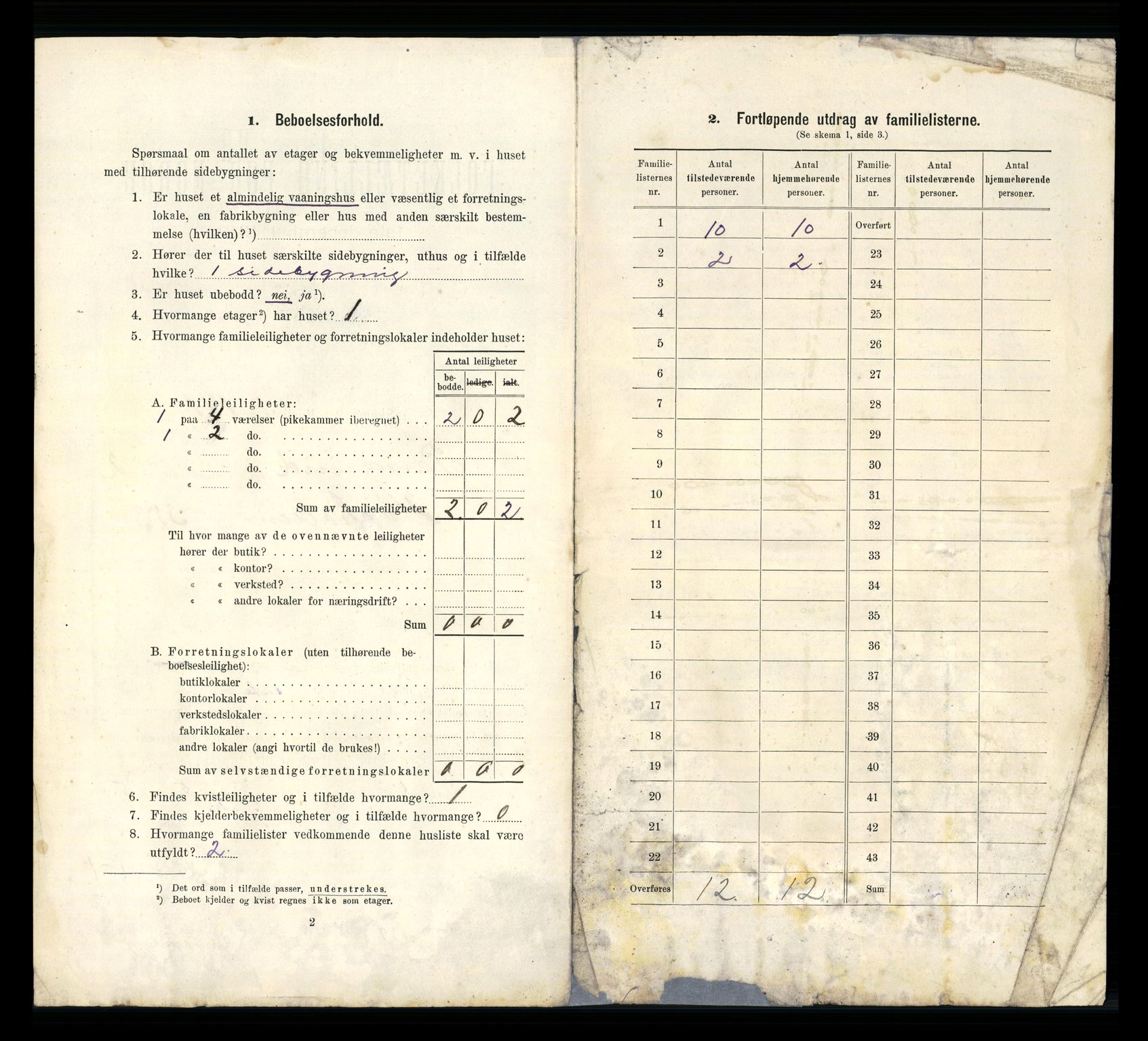 RA, 1910 census for Porsgrunn, 1910, p. 1527