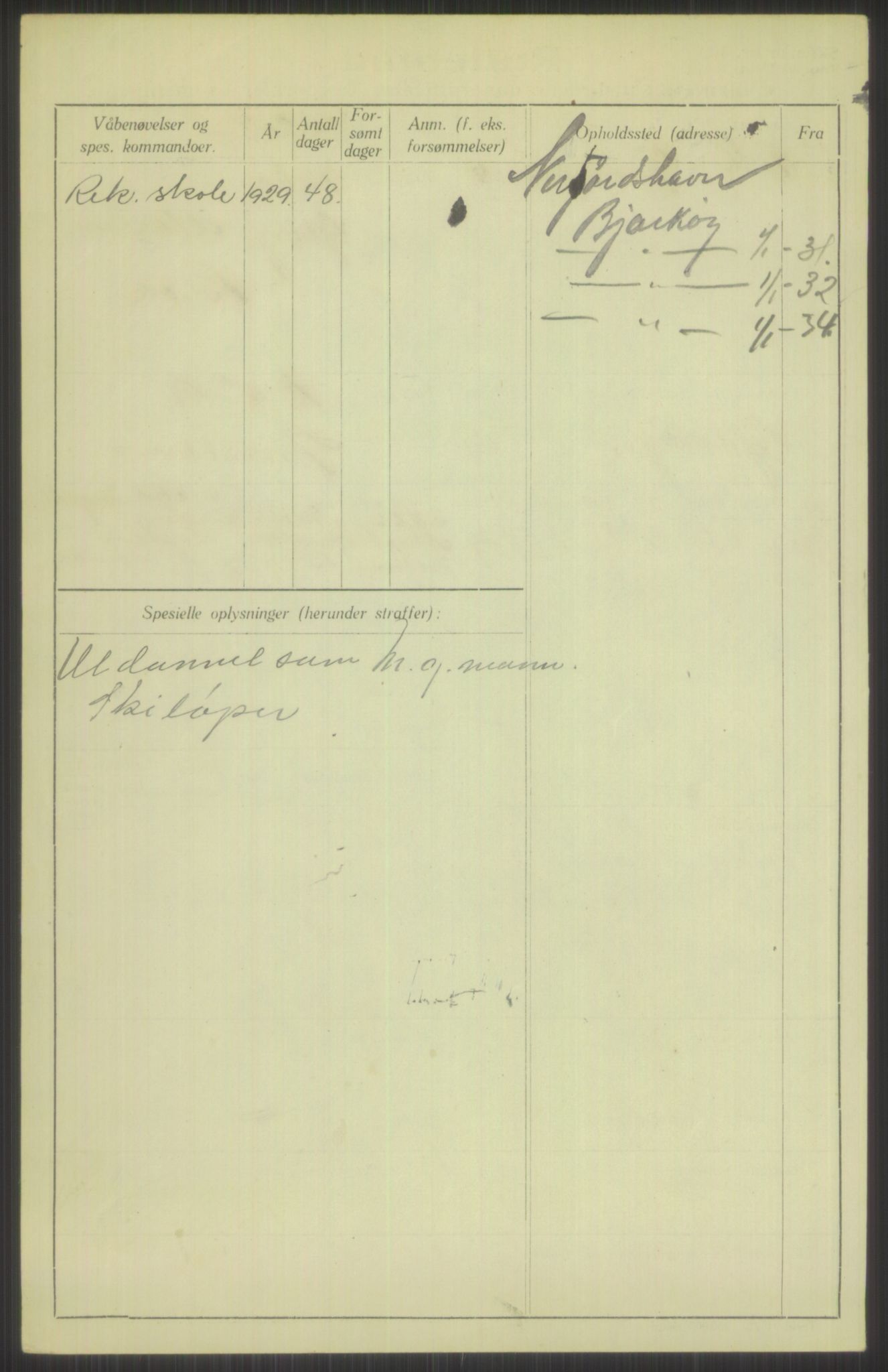 Forsvaret, Troms infanteriregiment nr. 16, AV/RA-RAFA-3146/P/Pa/L0013/0004: Rulleblad / Rulleblad for regimentets menige mannskaper, årsklasse 1929, 1929, p. 154