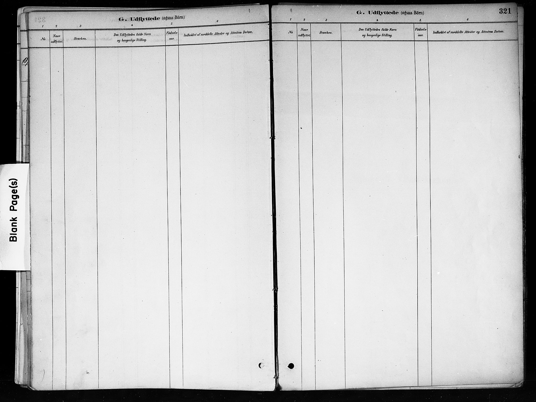 Røyken kirkebøker, SAKO/A-241/F/Fa/L0008: Parish register (official) no. 8, 1880-1897, p. 321