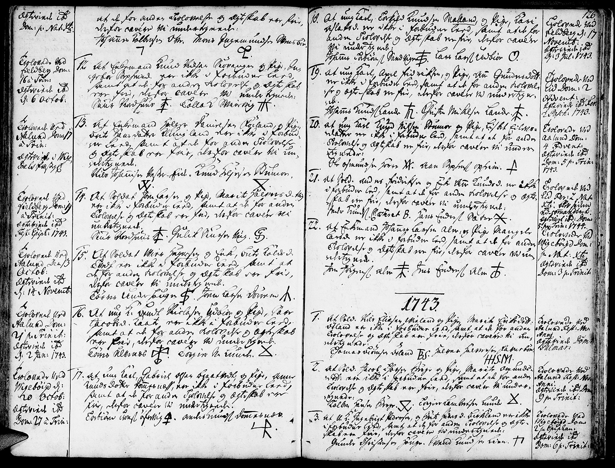 Fjelberg sokneprestembete, SAB/A-75201/H/Haa: Parish register (official) no. A 1, 1739-1759, p. 126