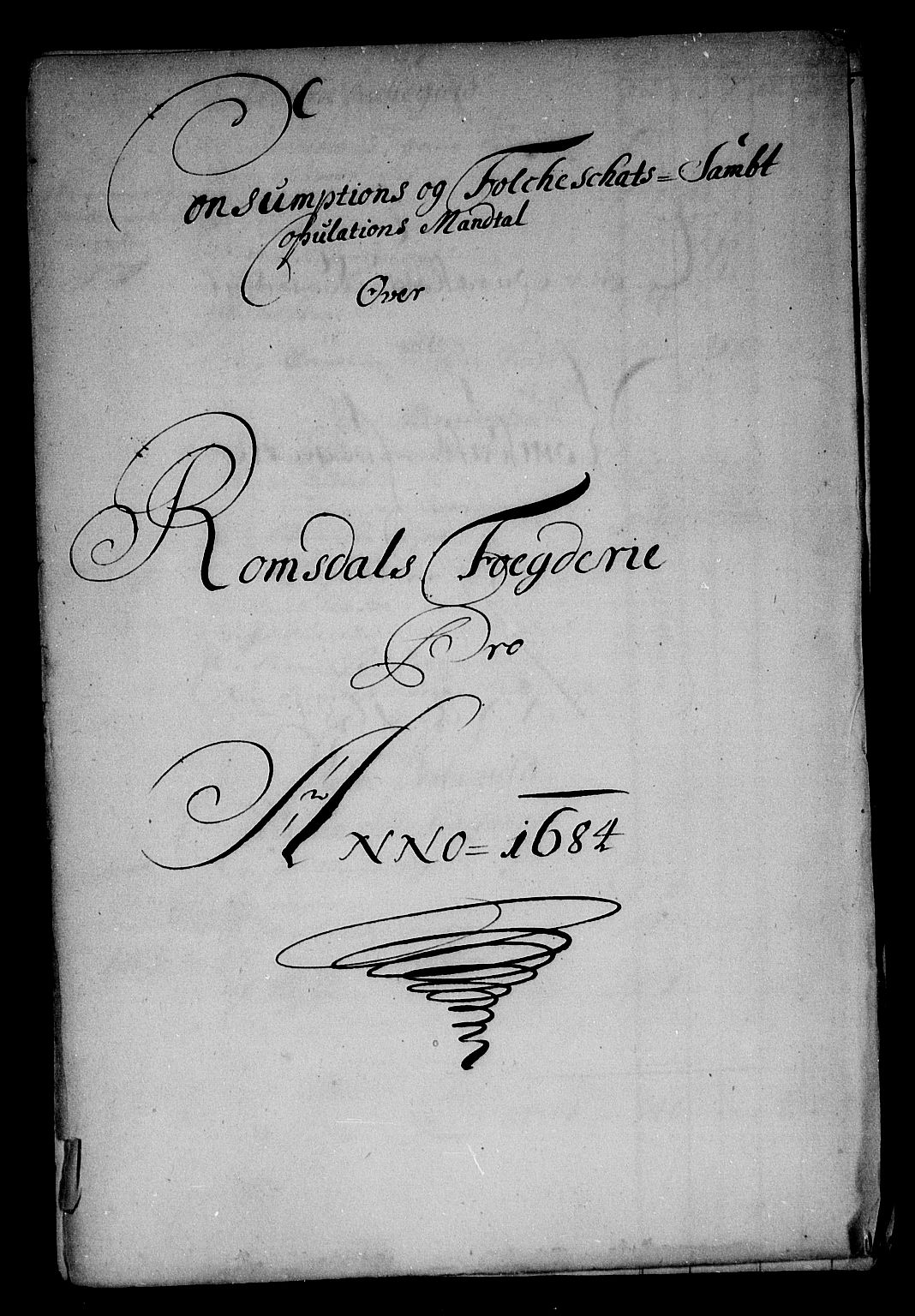 Rentekammeret inntil 1814, Reviderte regnskaper, Stiftamtstueregnskaper, Trondheim stiftamt og Nordland amt, RA/EA-6044/R/Rg/L0076: Trondheim stiftamt og Nordland amt, 1684