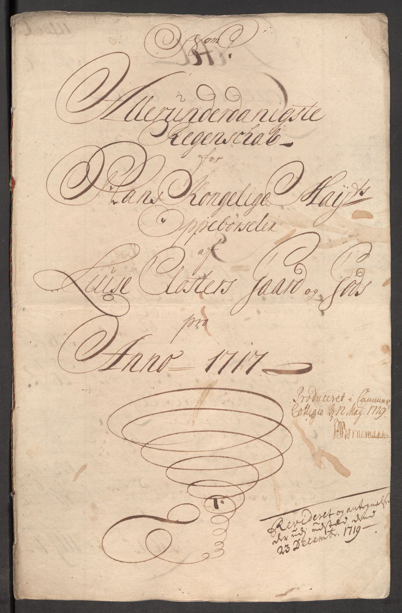 Rentekammeret inntil 1814, Reviderte regnskaper, Fogderegnskap, AV/RA-EA-4092/R50/L3160: Fogderegnskap Lyse kloster, 1710-1719, p. 387