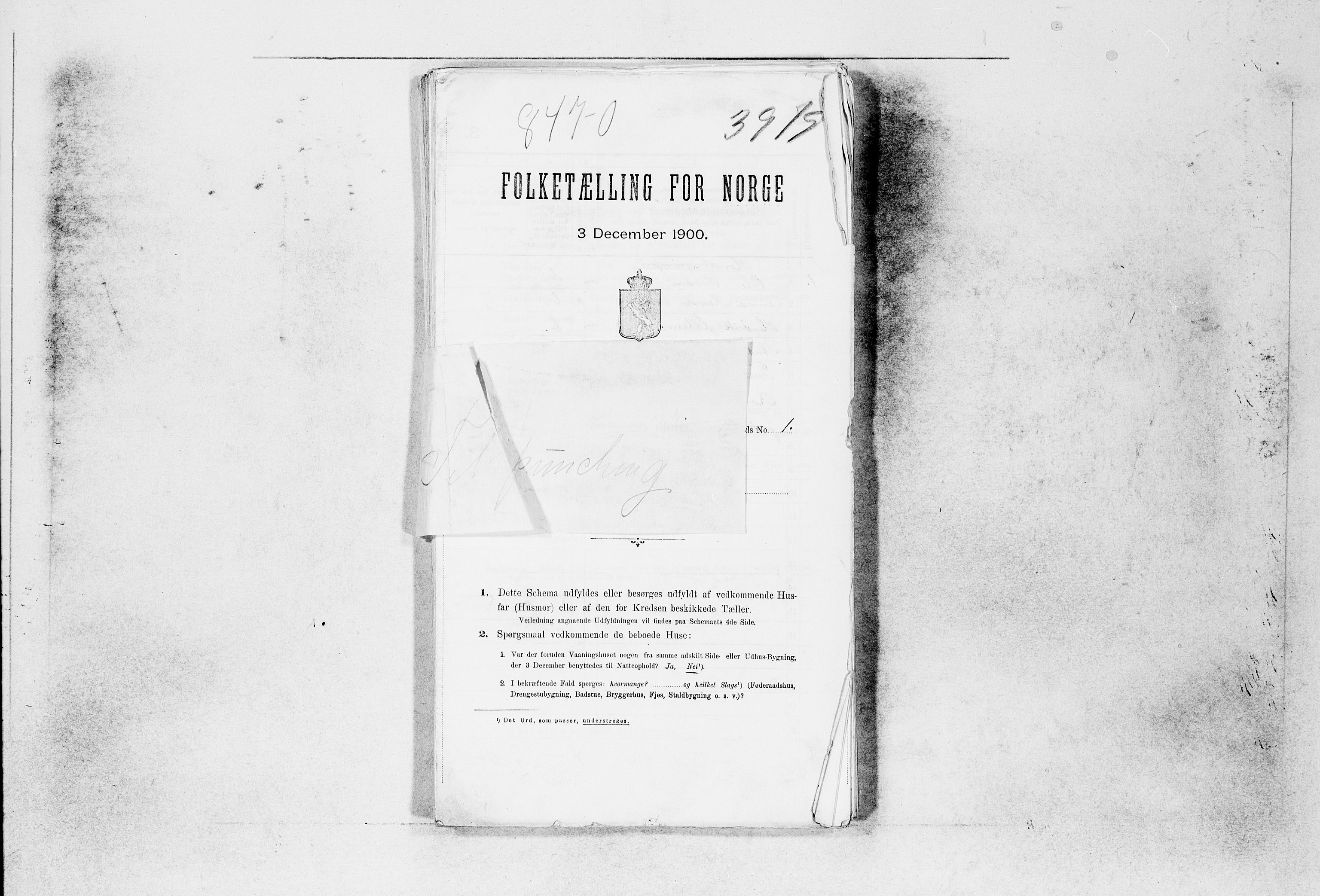 SAB, 1900 census for Hamre, 1900, p. 37