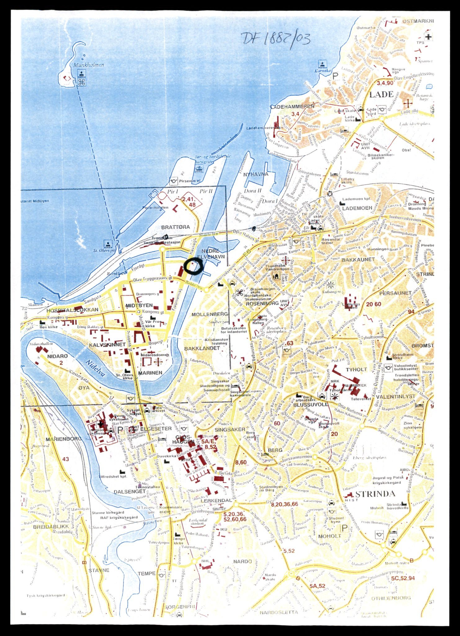 Fortidsminneforeningen, Den trønderske avdeling, AV/SAT-PA-0592/D/Da/L0034: Sakarkiv etter nøkkel, p. 291