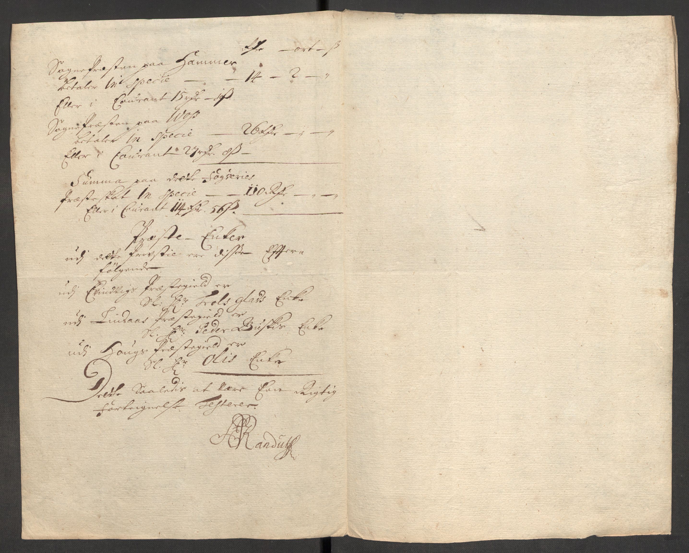 Rentekammeret inntil 1814, Reviderte regnskaper, Fogderegnskap, RA/EA-4092/R51/L3185: Fogderegnskap Nordhordland og Voss, 1700-1701, p. 133