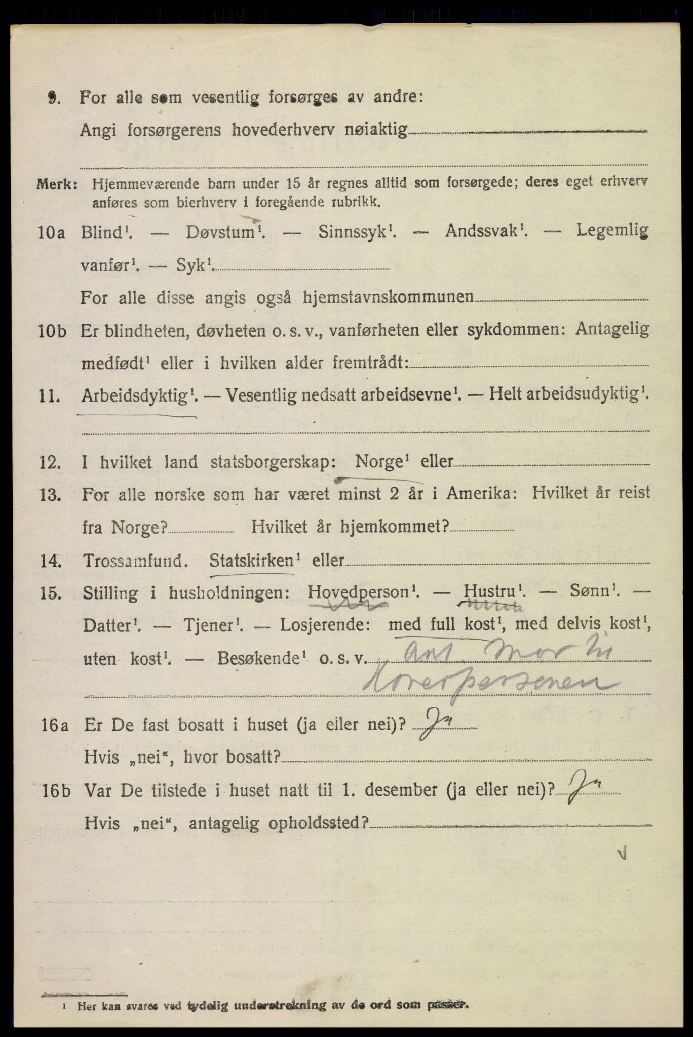 SAH, 1920 census for Nes (Hedmark), 1920, p. 3773