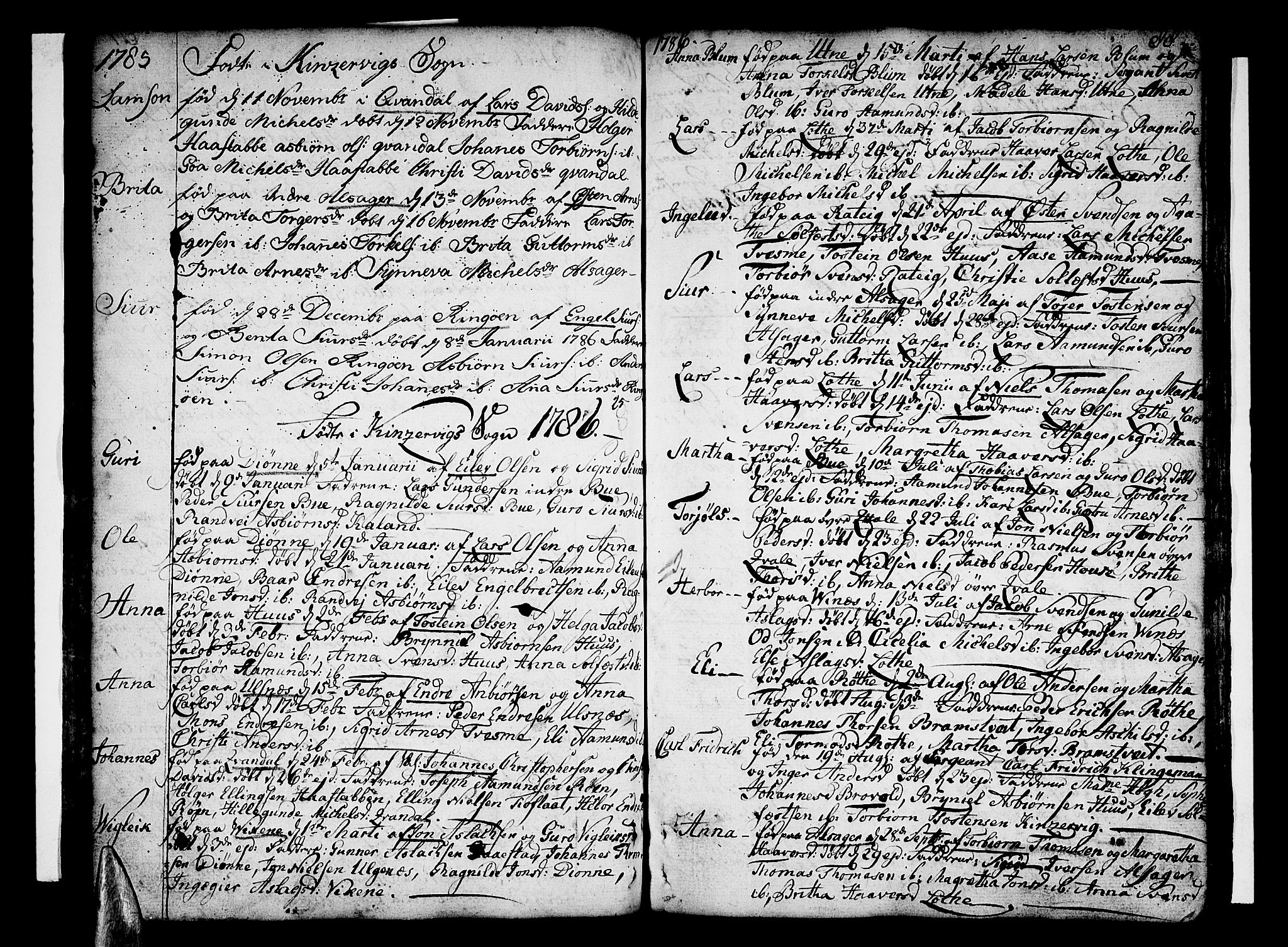 Ullensvang sokneprestembete, SAB/A-78701/H/Haa: Parish register (official) no. A 6 /2, 1758-1788, p. 88