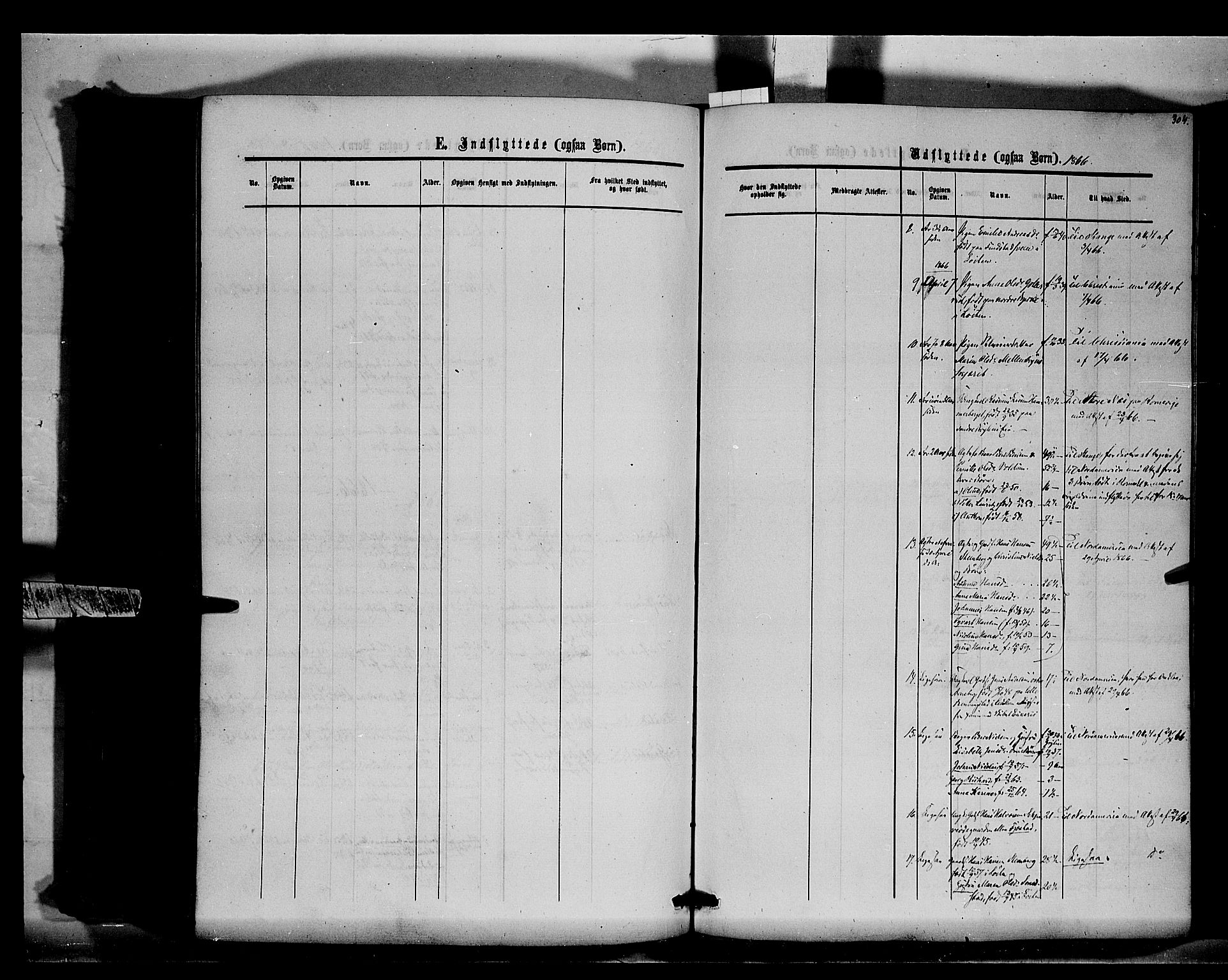 Romedal prestekontor, AV/SAH-PREST-004/K/L0005: Parish register (official) no. 5, 1862-1874, p. 304