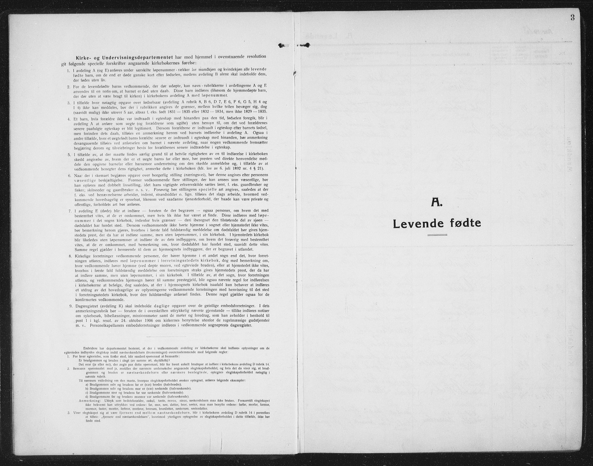 Ministerialprotokoller, klokkerbøker og fødselsregistre - Sør-Trøndelag, SAT/A-1456/674/L0877: Parish register (copy) no. 674C04, 1913-1940, p. 3