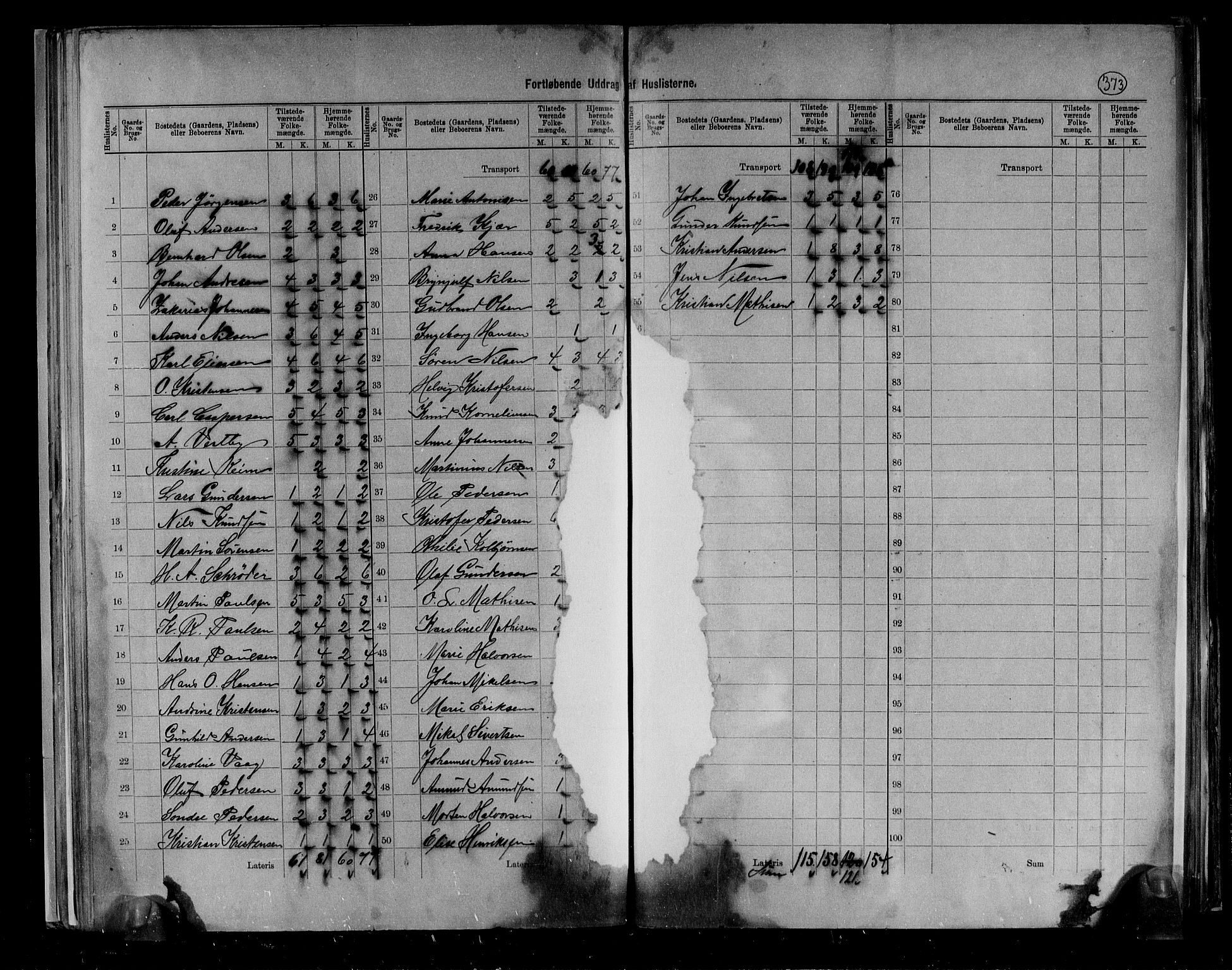 RA, 1891 census for 0798 Fredriksvern, 1891, p. 14