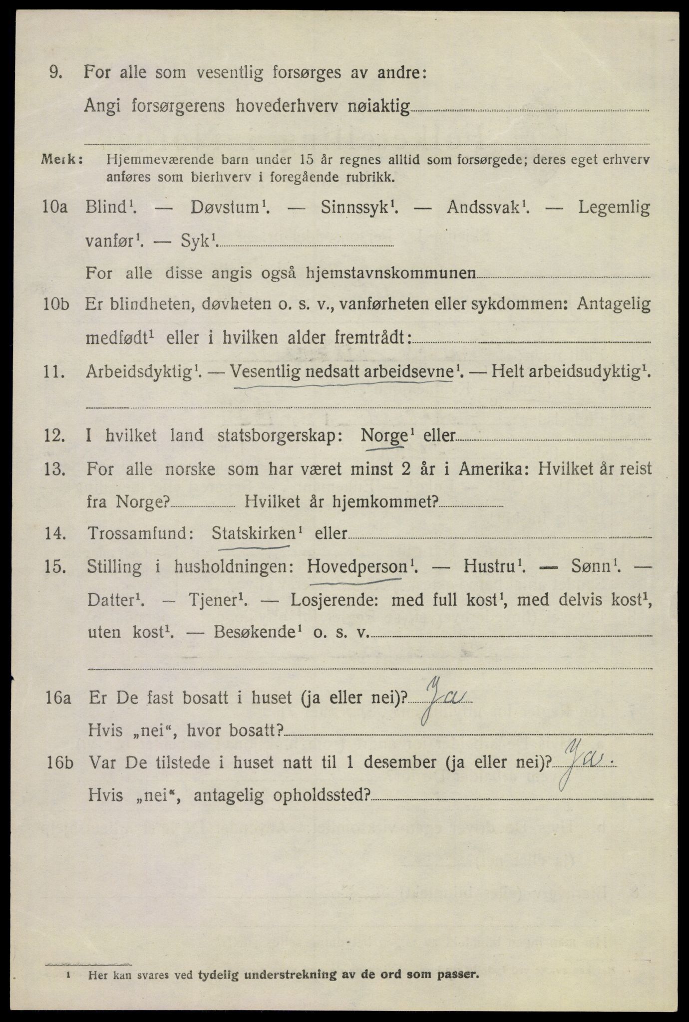 SAKO, 1920 census for Sem, 1920, p. 11188