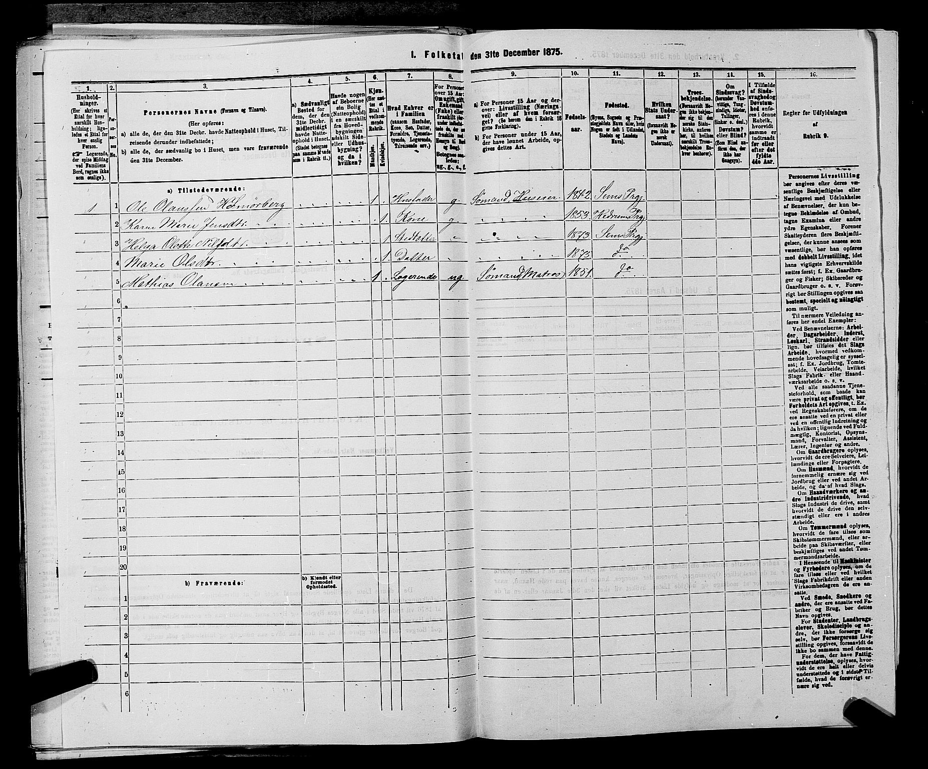 SAKO, 1875 census for 0721P Sem, 1875, p. 455