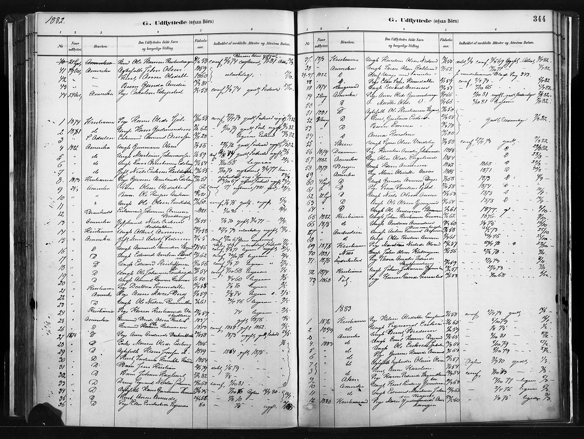 Vinger prestekontor, AV/SAH-PREST-024/H/Ha/Haa/L0014: Parish register (official) no. 14, 1881-1900, p. 344