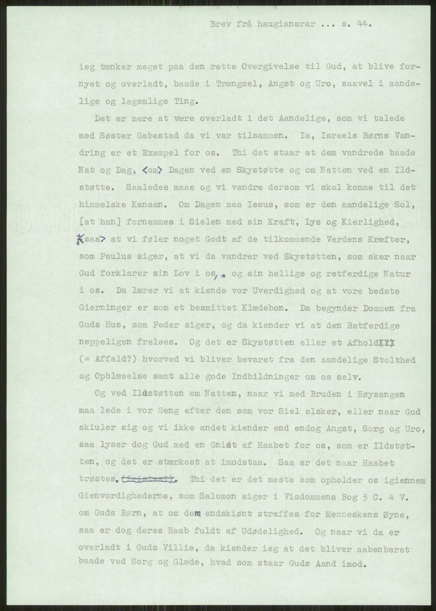 Samlinger til kildeutgivelse, Haugianerbrev, AV/RA-EA-6834/F/L0001: Haugianerbrev I: 1760-1804, 1760-1804, p. 44