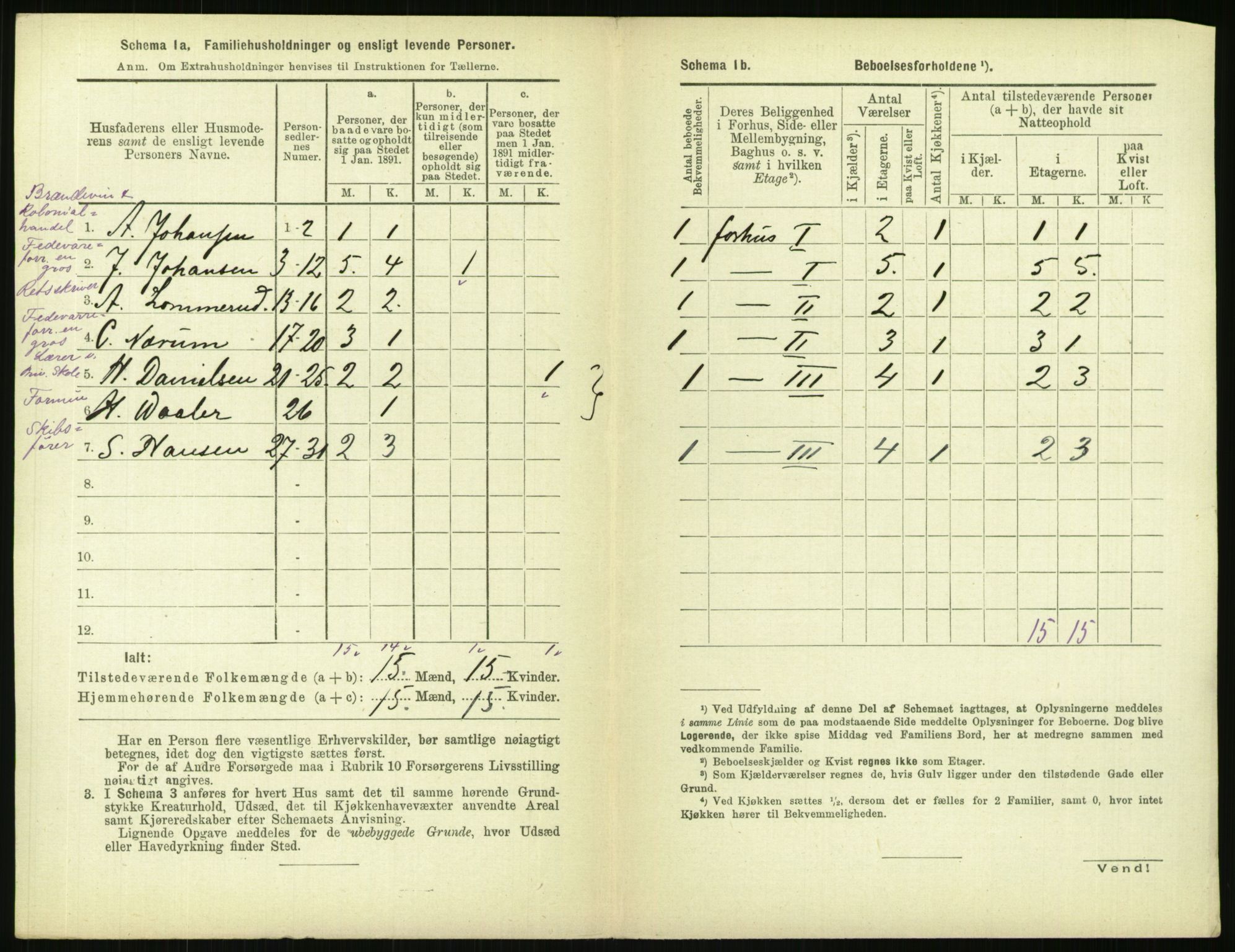 RA, 1891 census for 0301 Kristiania, 1891, p. 108237