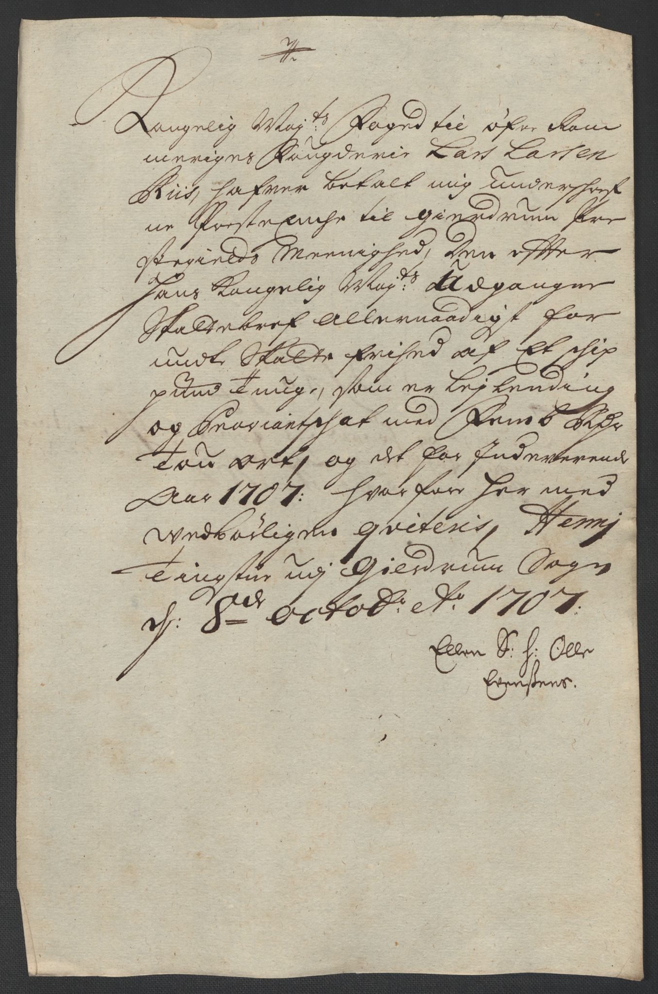 Rentekammeret inntil 1814, Reviderte regnskaper, Fogderegnskap, AV/RA-EA-4092/R12/L0718: Fogderegnskap Øvre Romerike, 1706-1707, p. 429