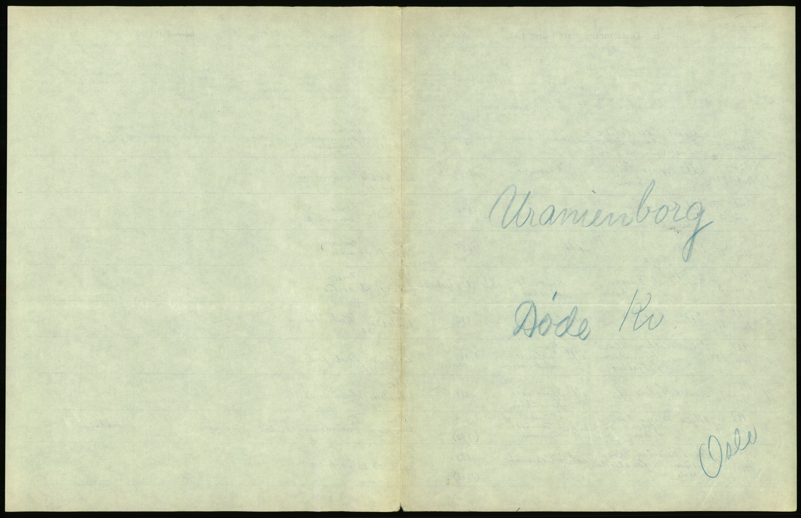 Statistisk sentralbyrå, Sosiodemografiske emner, Befolkning, AV/RA-S-2228/D/Df/Dfc/Dfcg/L0010: Oslo: Døde kvinner, dødfødte, 1927, p. 269