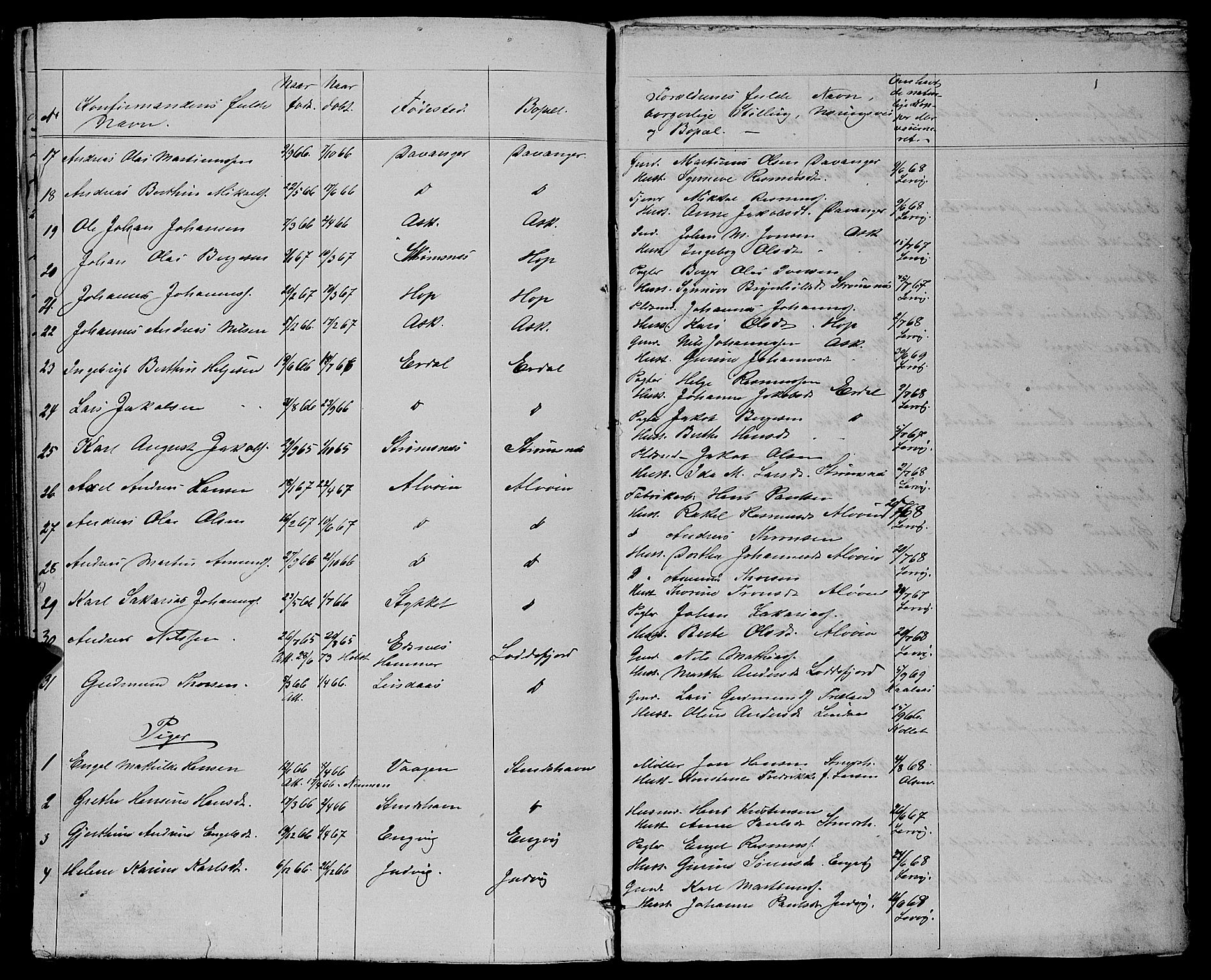 Askøy Sokneprestembete, AV/SAB-A-74101/H/Ha/Hab/Haba/L0006: Parish register (copy) no. A 6, 1861-1881