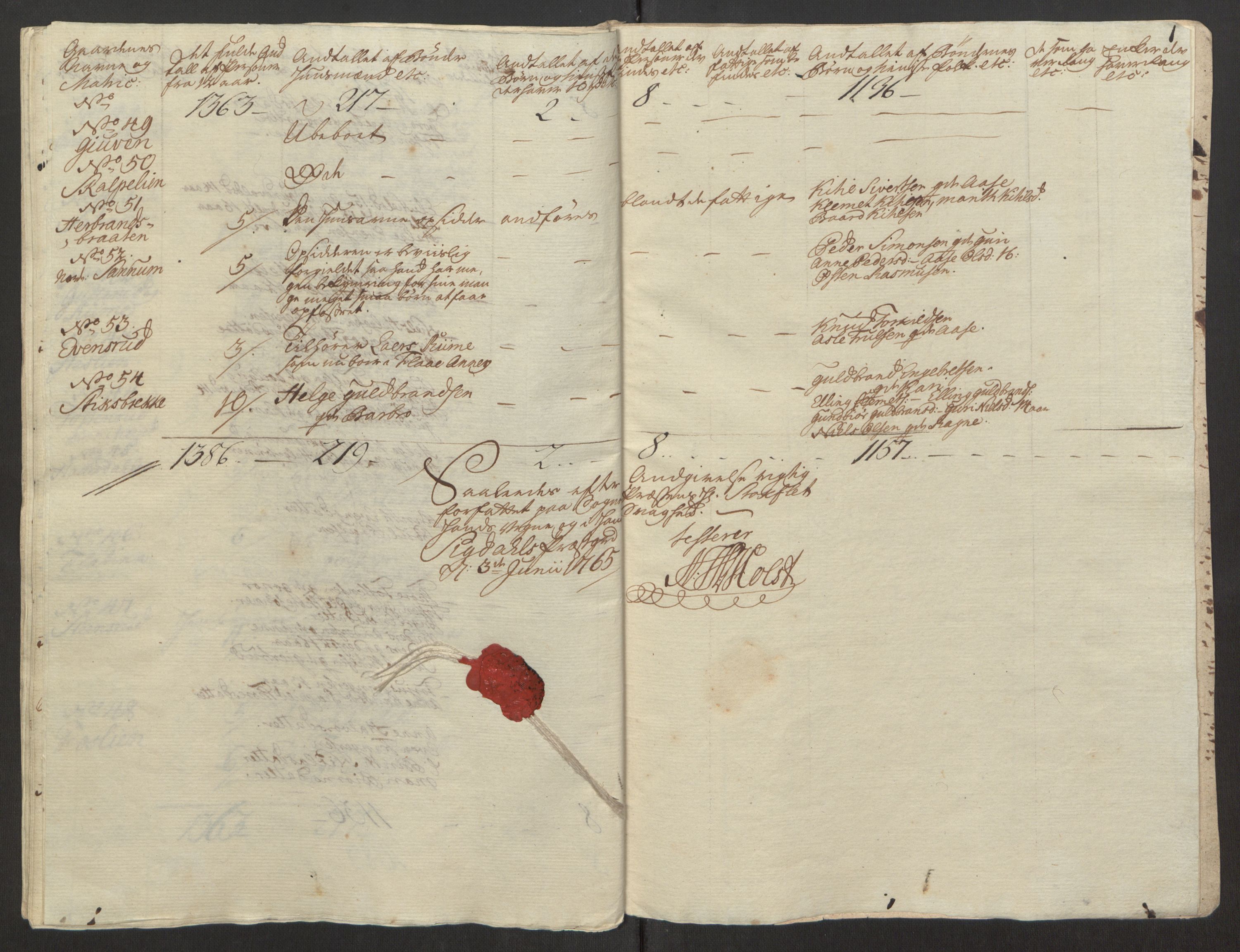 Rentekammeret inntil 1814, Reviderte regnskaper, Fogderegnskap, AV/RA-EA-4092/R31/L1834: Ekstraskatten Hurum, Røyken, Eiker, Lier og Buskerud, 1765, p. 325