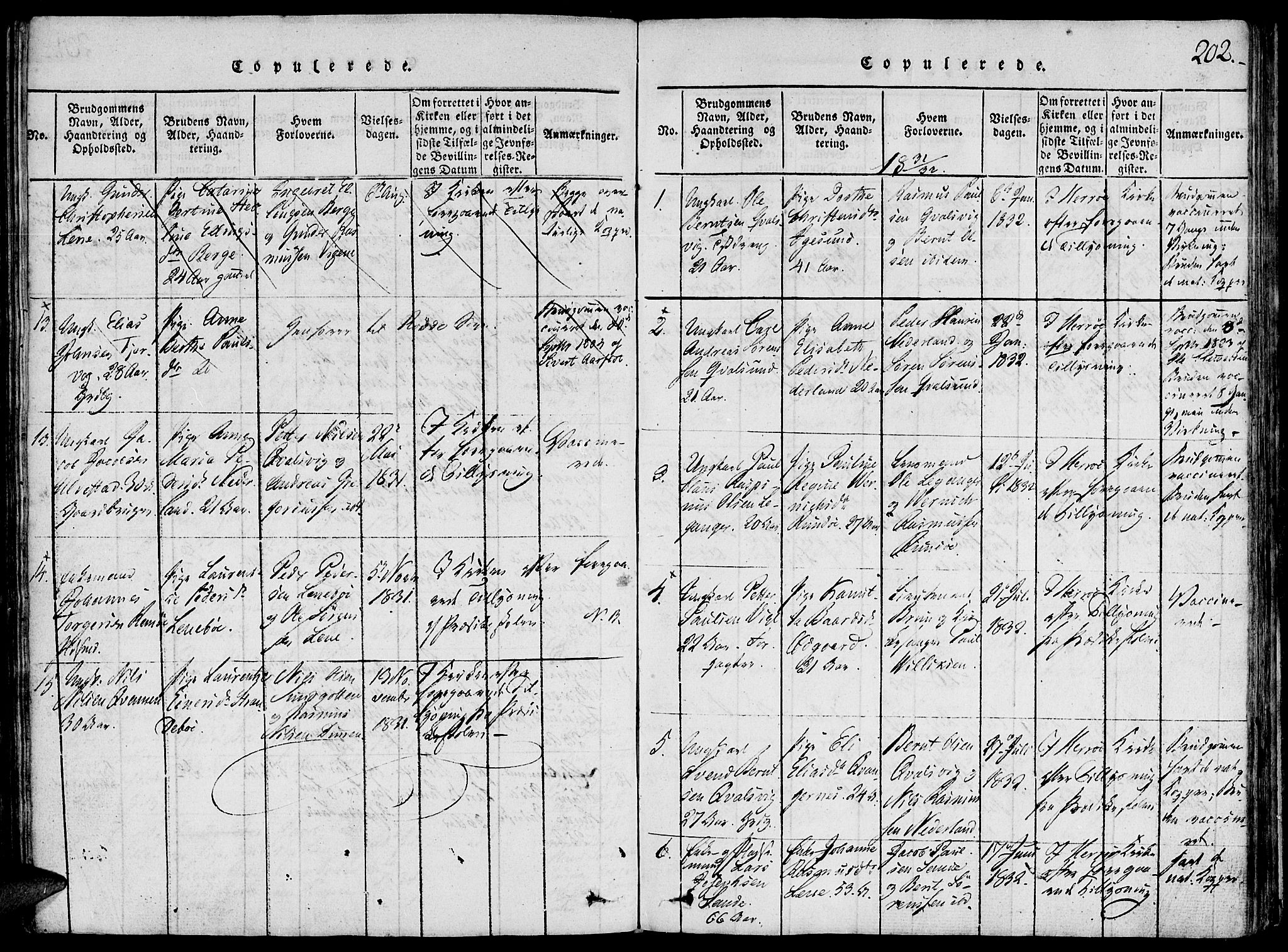 Ministerialprotokoller, klokkerbøker og fødselsregistre - Møre og Romsdal, AV/SAT-A-1454/507/L0069: Parish register (official) no. 507A04, 1816-1841, p. 202