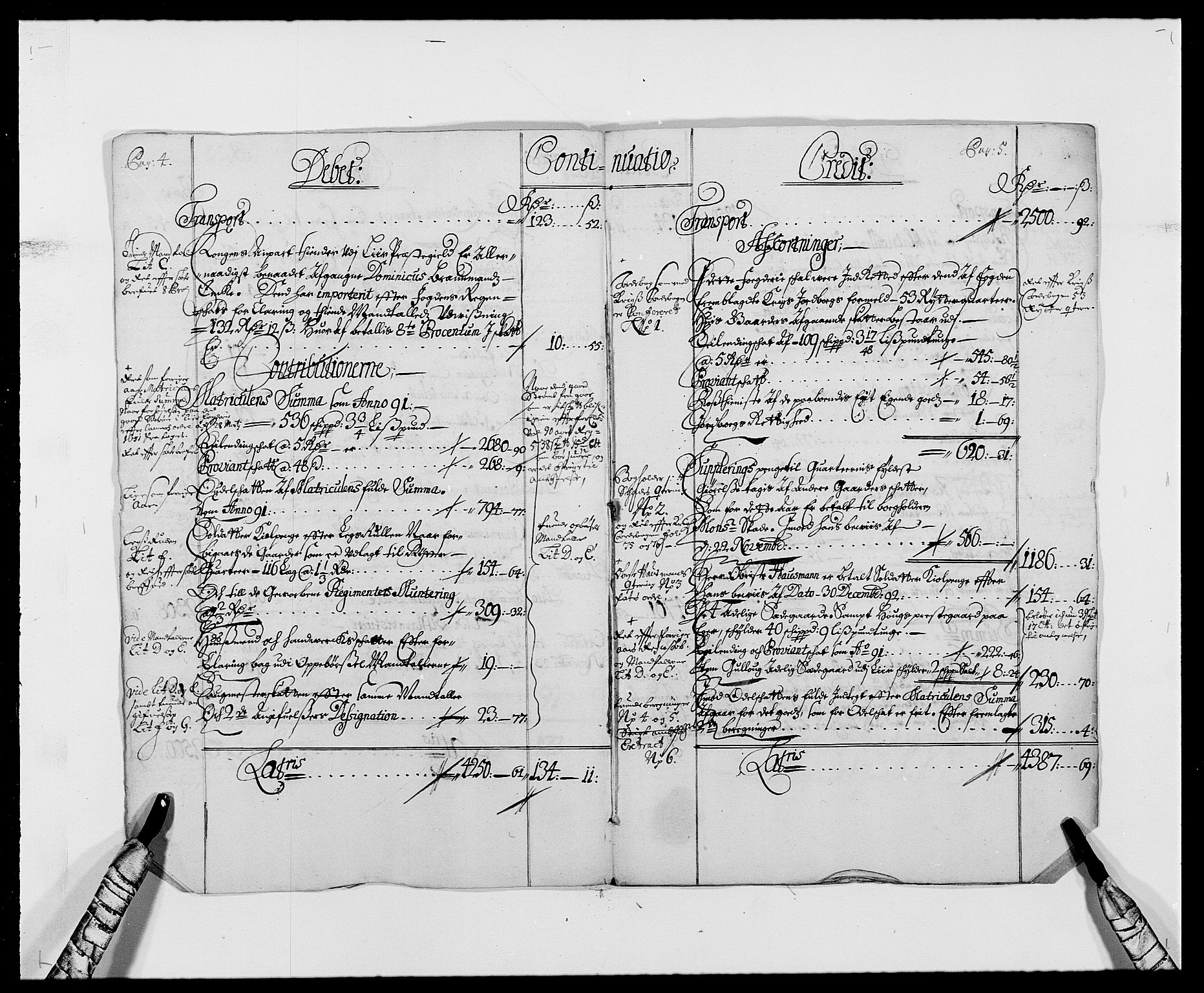 Rentekammeret inntil 1814, Reviderte regnskaper, Fogderegnskap, AV/RA-EA-4092/R28/L1690: Fogderegnskap Eiker og Lier, 1692-1693, p. 3