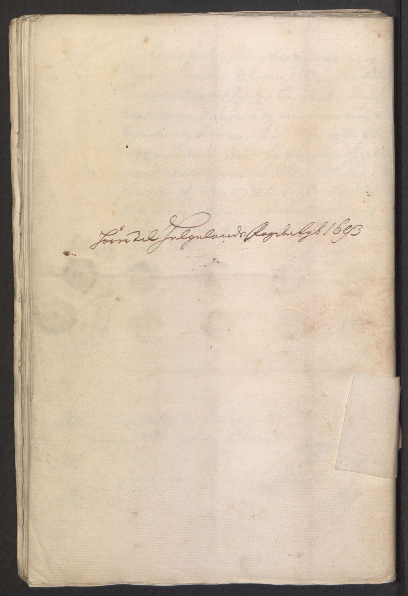 Rentekammeret inntil 1814, Reviderte regnskaper, Fogderegnskap, RA/EA-4092/R65/L4505: Fogderegnskap Helgeland, 1693-1696, p. 76