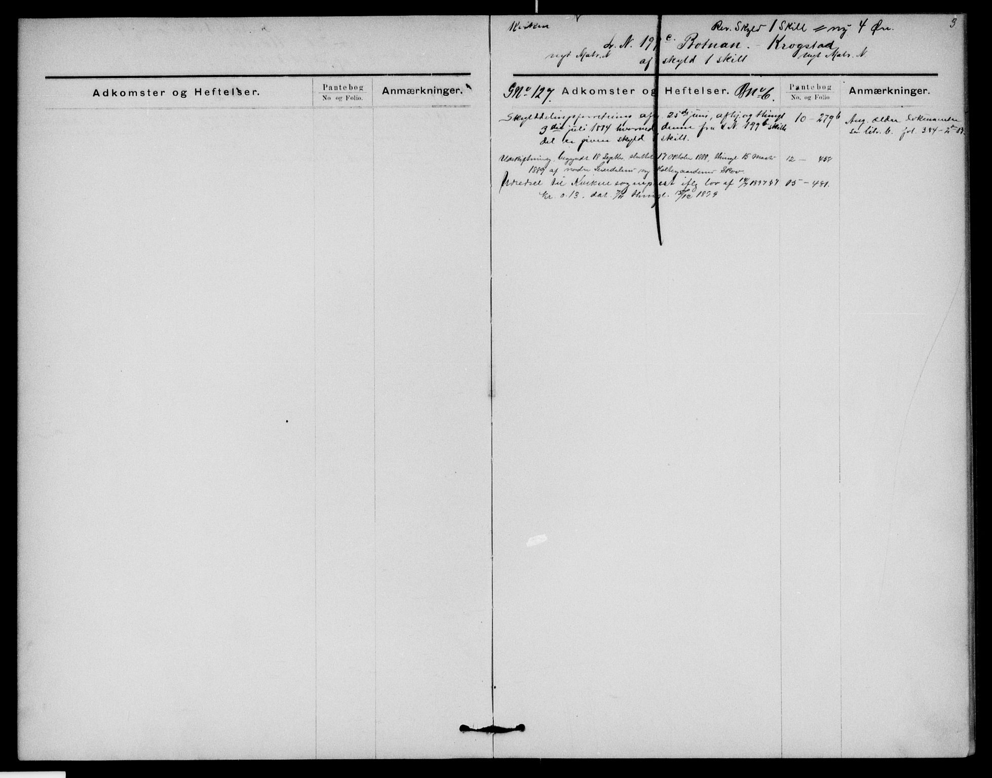 Nord-Østerdal tingrett, SAH/TING-020/H/Ha/Hai/L0056: Mortgage register no. 3, 1884-1910, p. 3