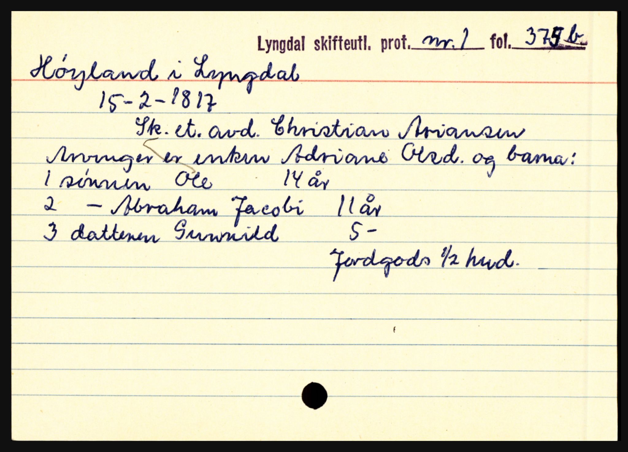 Lyngdal sorenskriveri, SAK/1221-0004/H, p. 5477