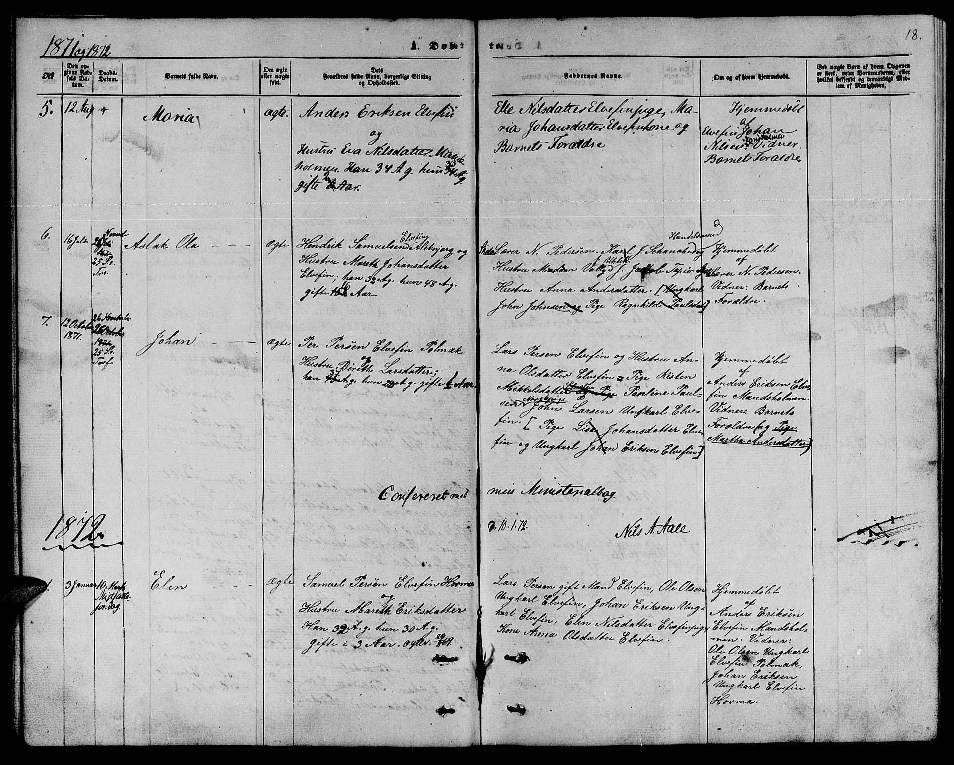 Nesseby sokneprestkontor, SATØ/S-1330/H/Hb/L0006klokker: Parish register (copy) no. 6, 1860-1876, p. 18