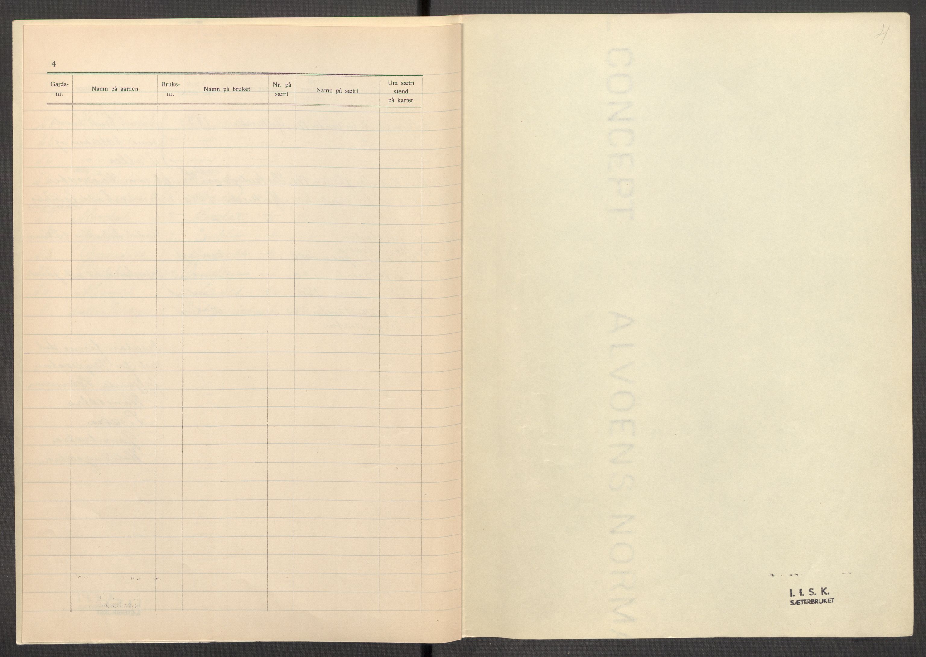 Instituttet for sammenlignende kulturforskning, AV/RA-PA-0424/F/Fc/L0013/0001: Eske B13: / Møre og Romsdal (perm XXXV), 1933-1938, p. 4